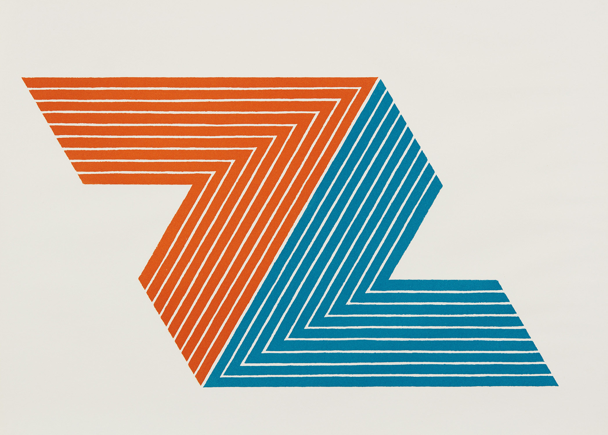 Frank Stella — Itata, from V series