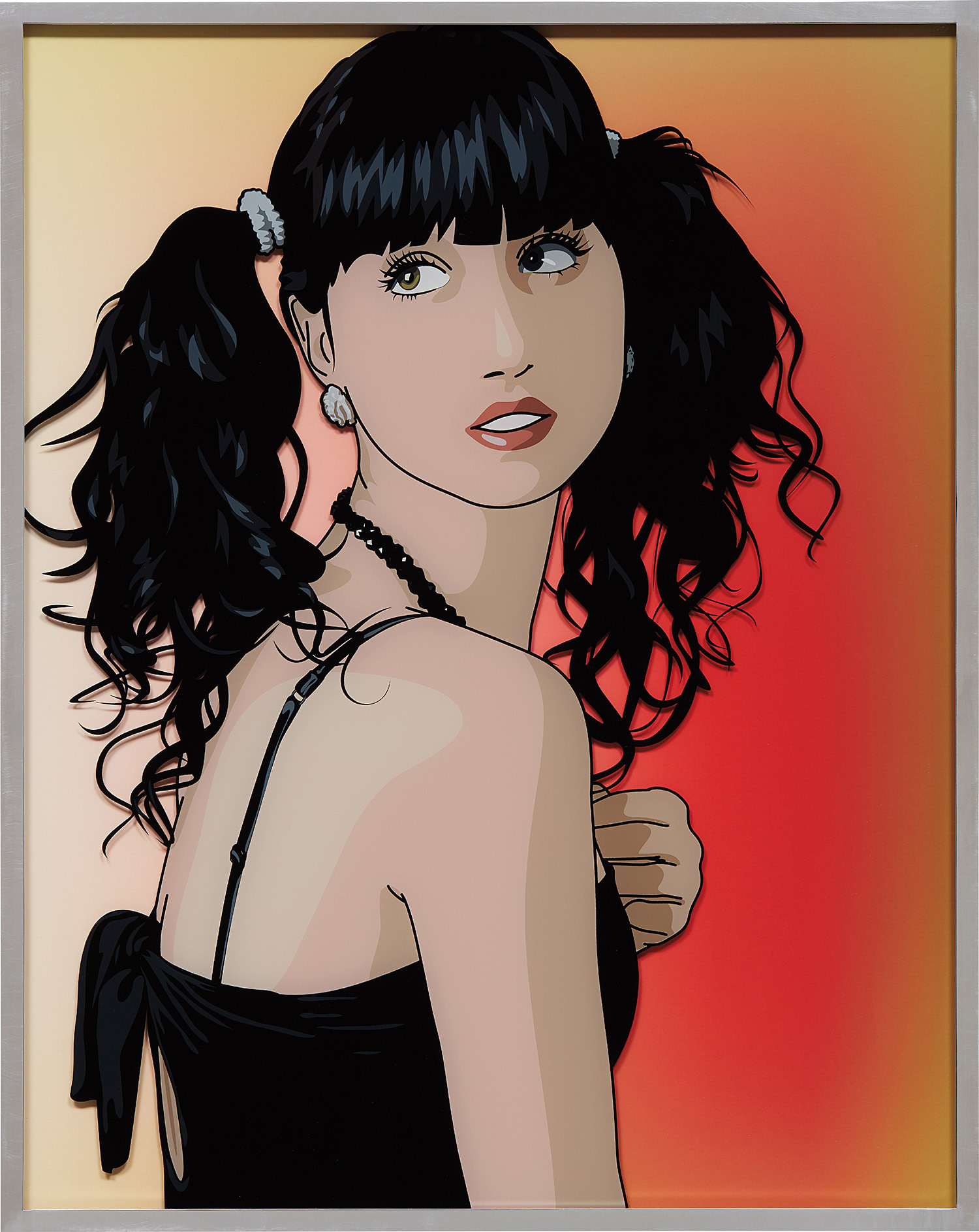 Julian Opie — Elena and Cressie Get Ready for the Party. 4