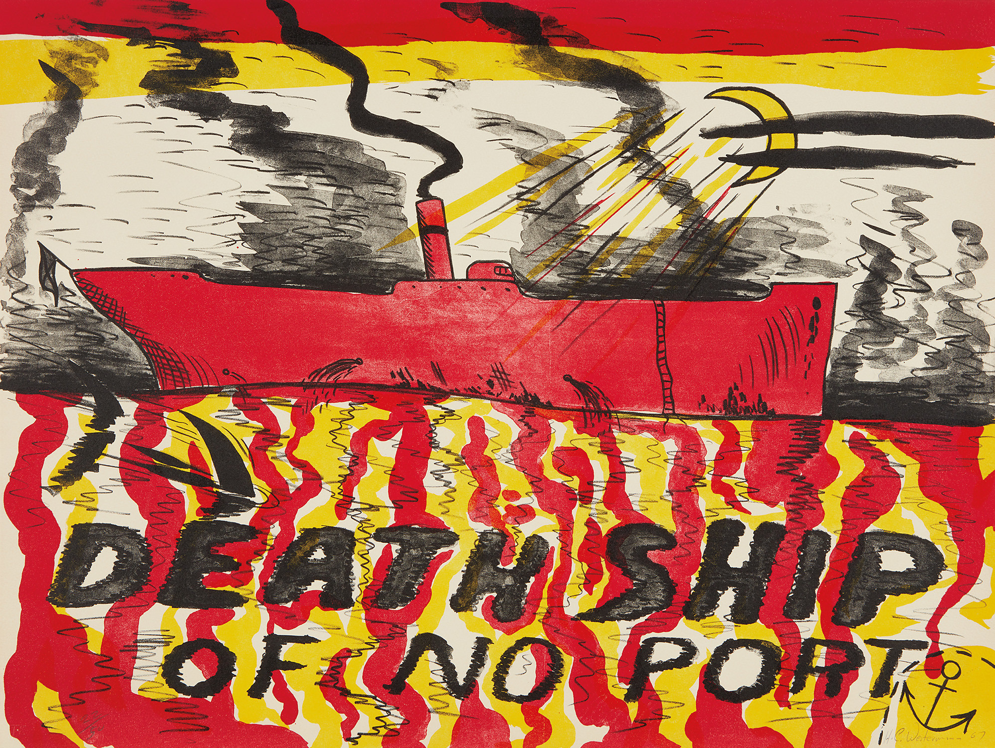 H.C. Westermann — Death Ship of No Port (Deathship of No Port, Red Deathship)