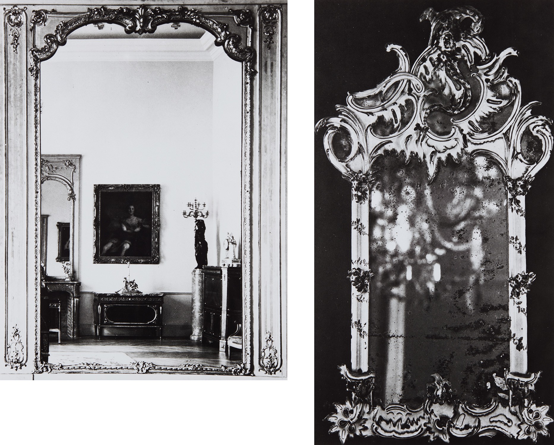 Barbara Bloom — The Reign of Narcissism, Mirror I; and The Reign of Narcissism, Mirror VI