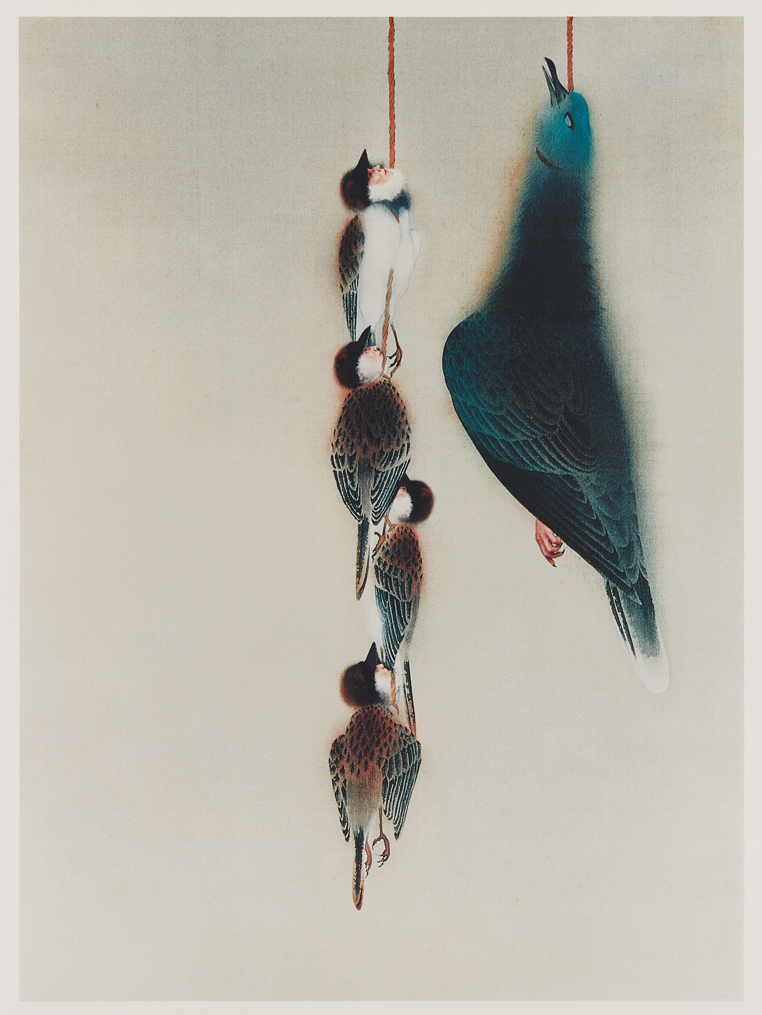 Gyoshu (Sparrows and Pigeon)