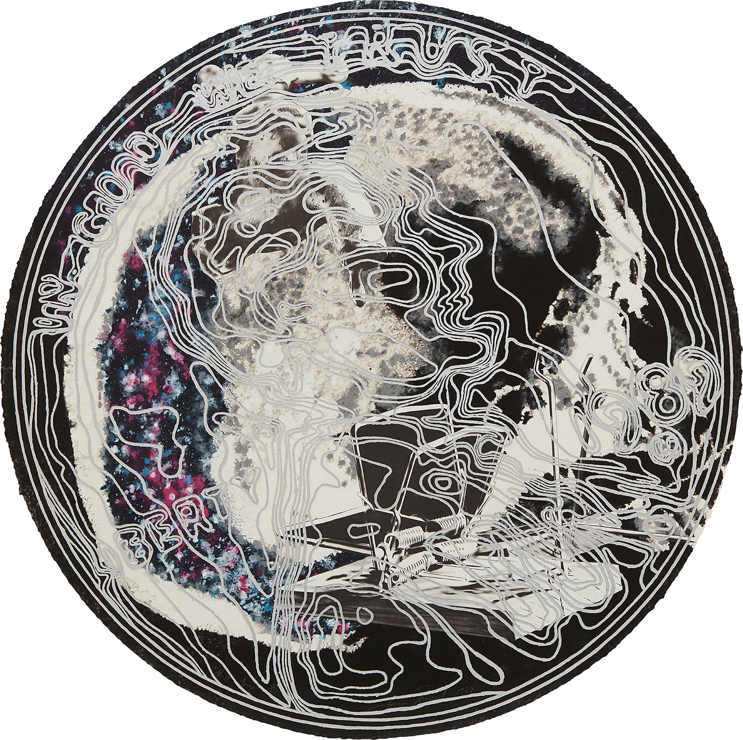 James Rosenquist — Skull Snap (Black)