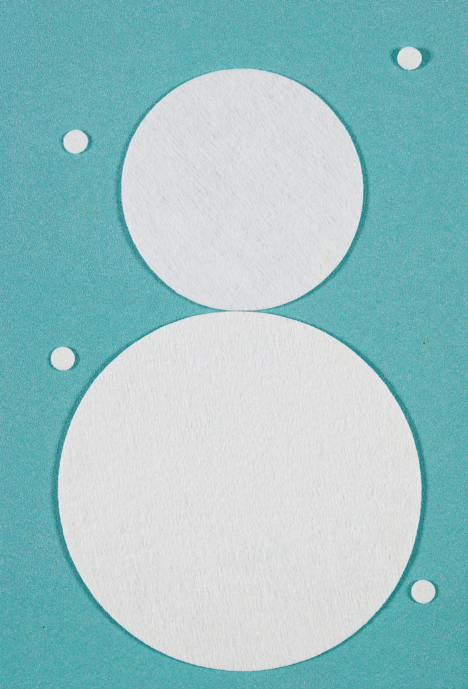 Gary Hume — Fuzzy Snowman