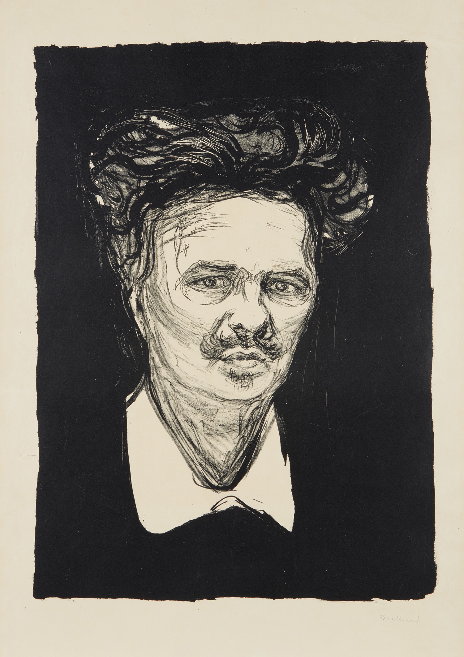 Edvard Munch — August Strindberg
