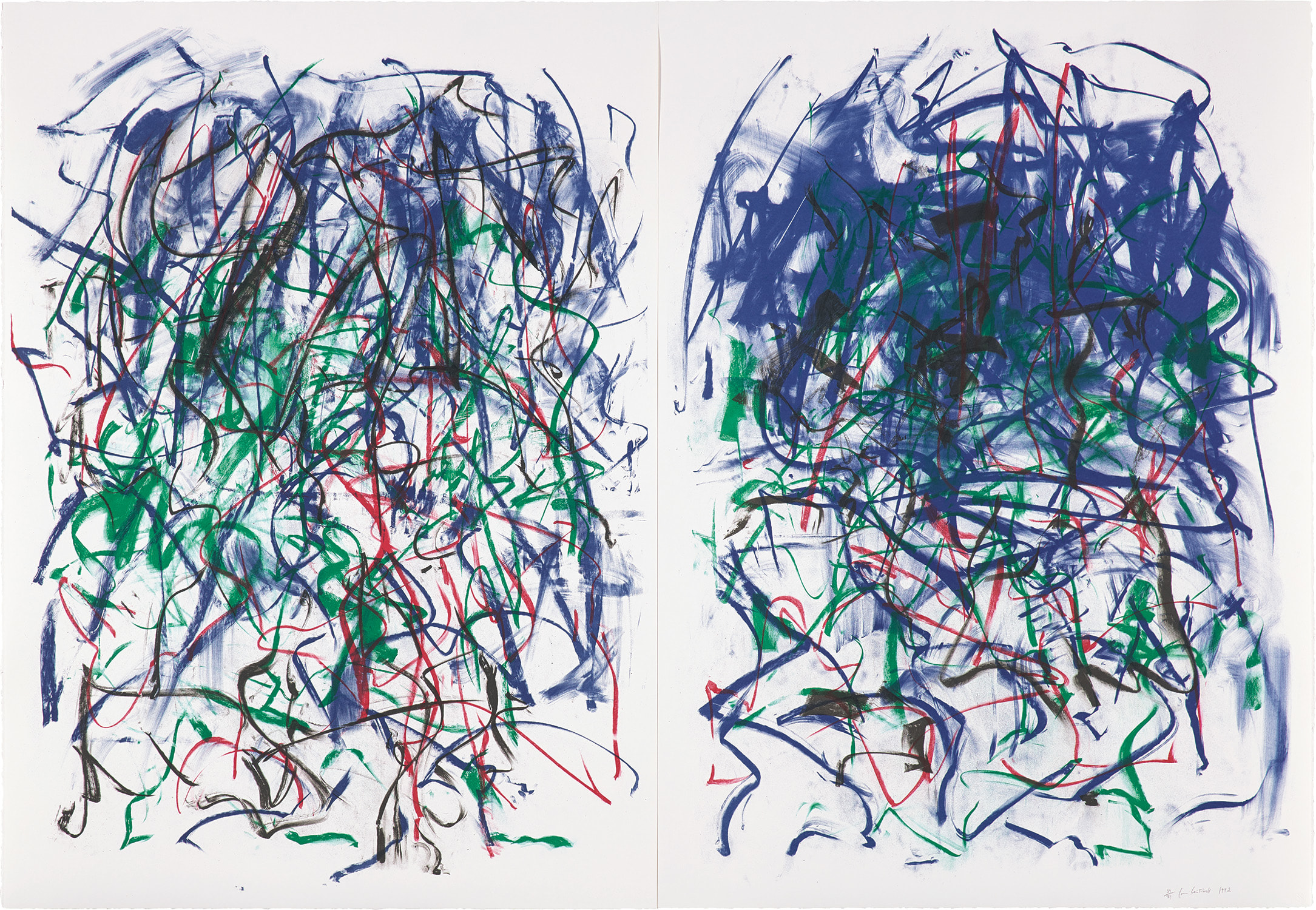 Joan Mitchell — Sunflowers II