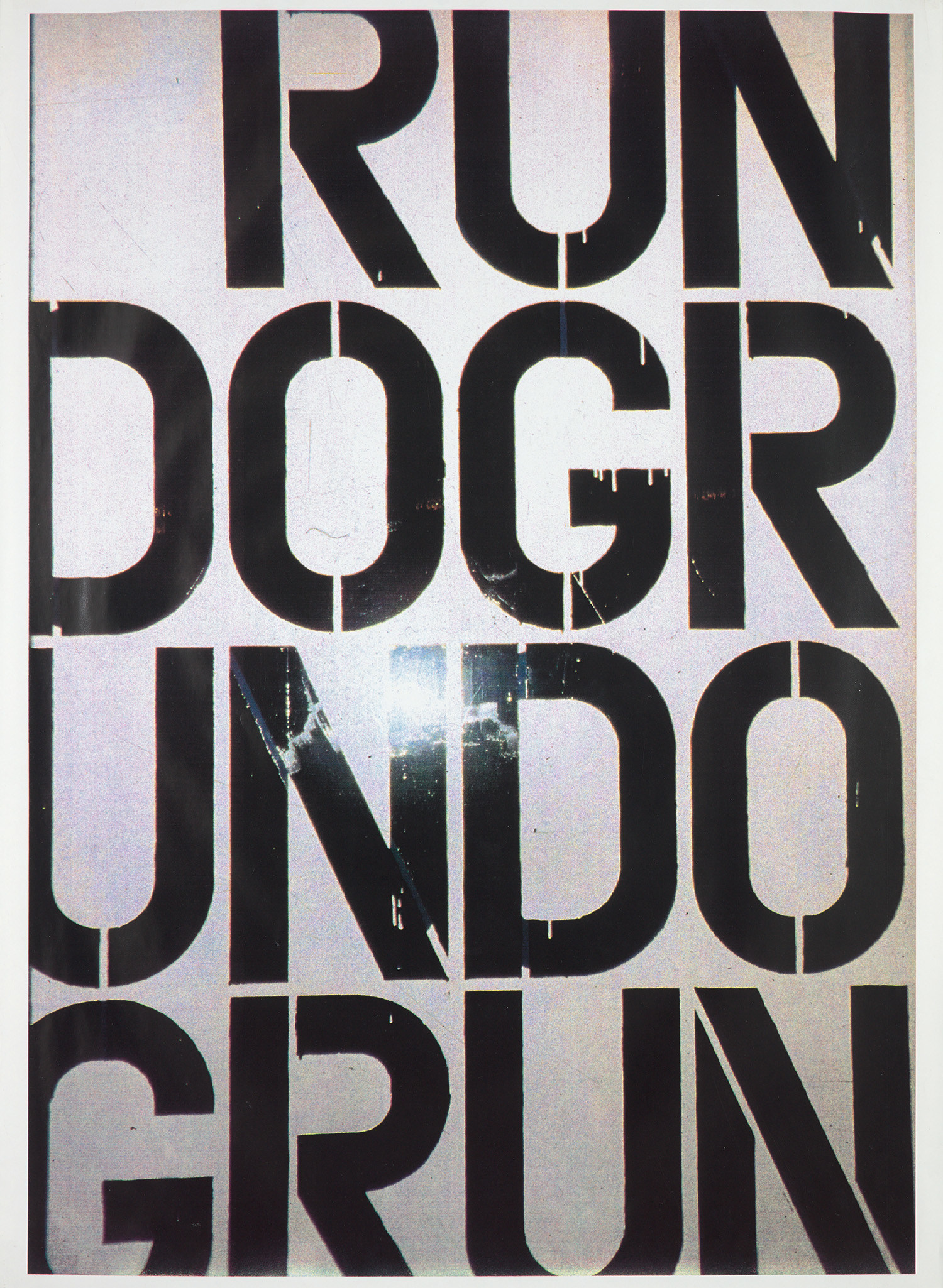 Run Dog Run: one plate