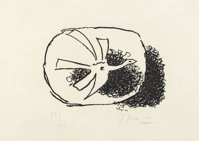 Oiseau dans son nid, from Août (Bird in his Nest, from August)