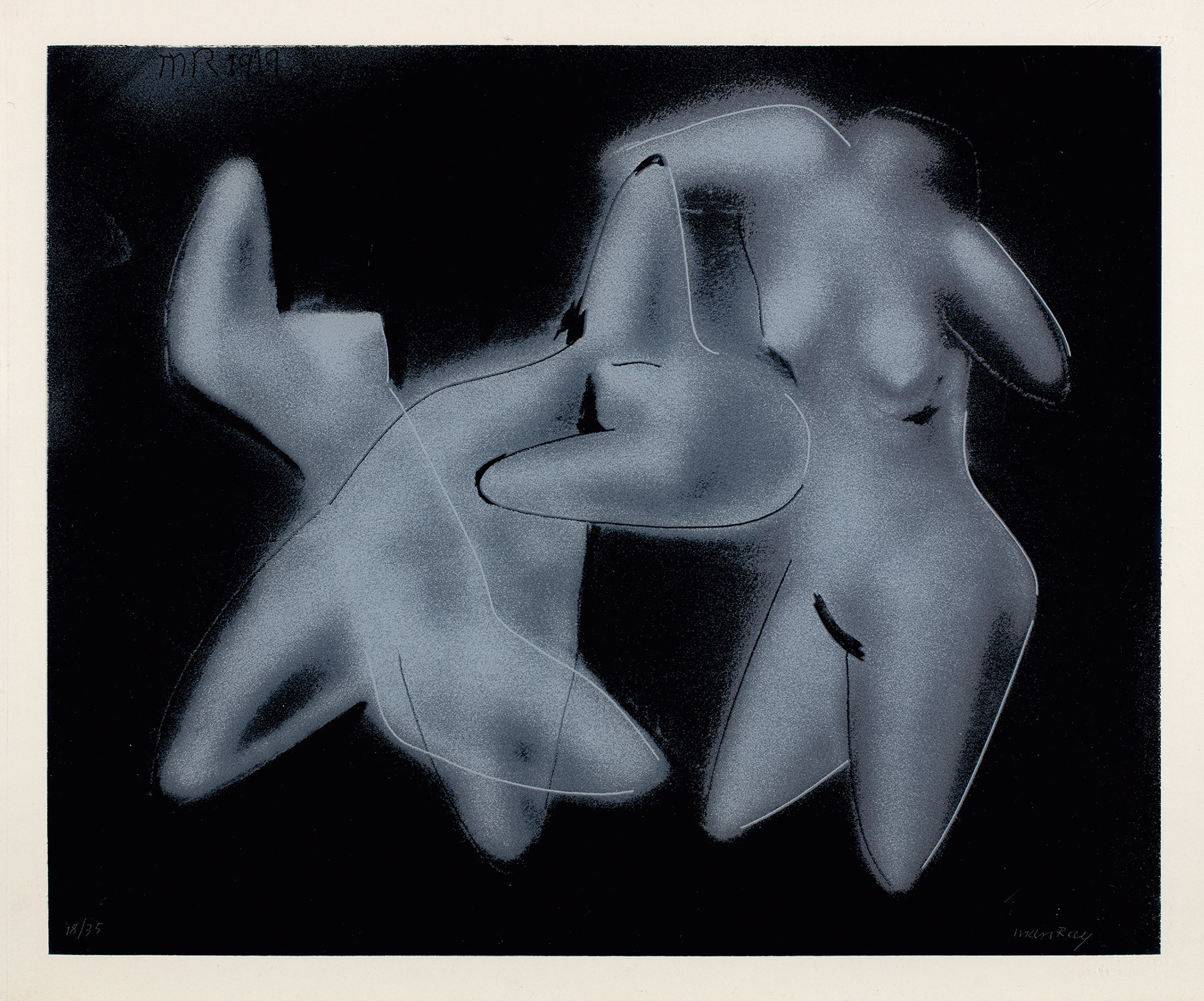 Man Ray — Les Trois nus (The Three Nudes)