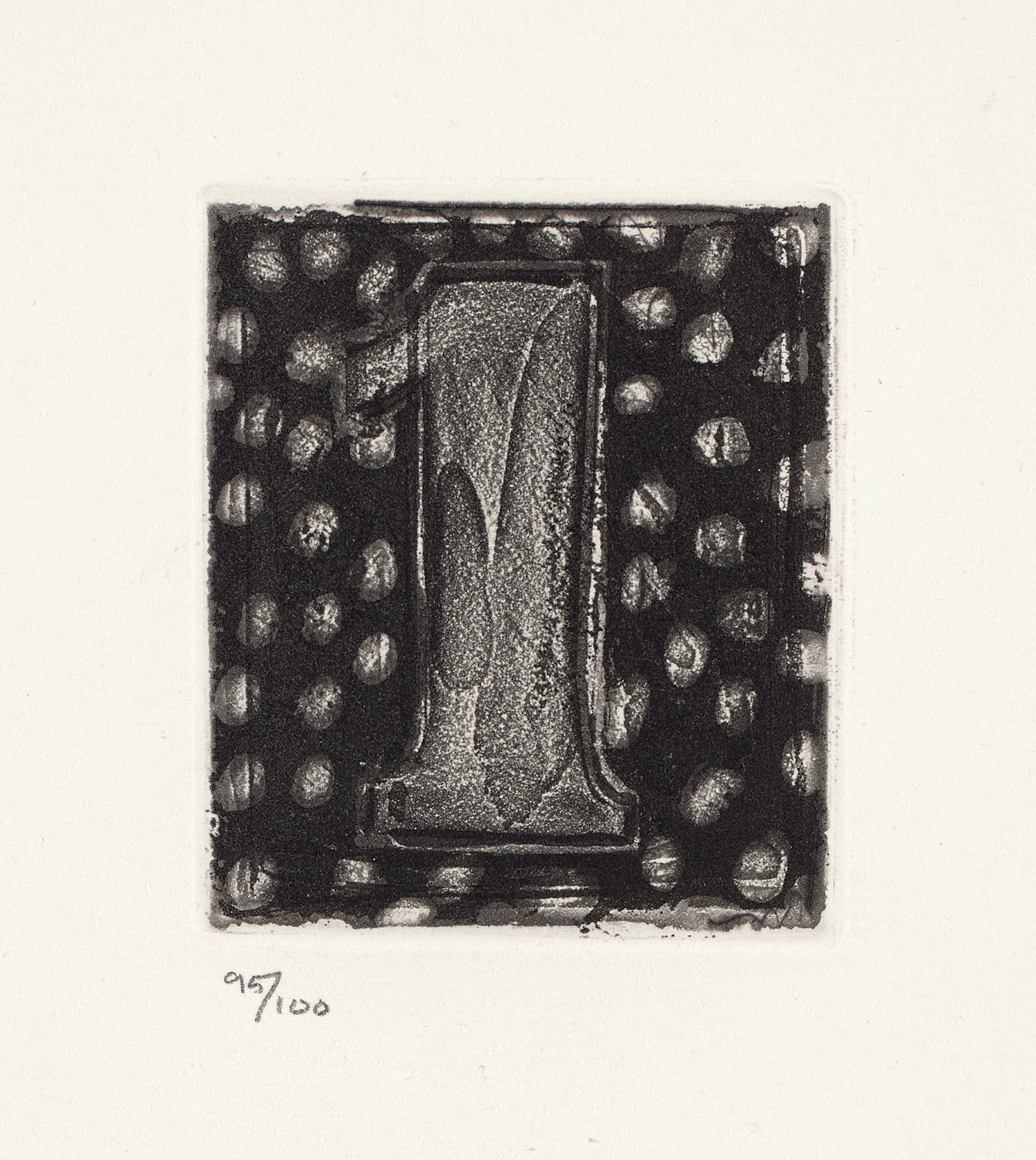 Jasper Johns — Figure 1, from 0-9