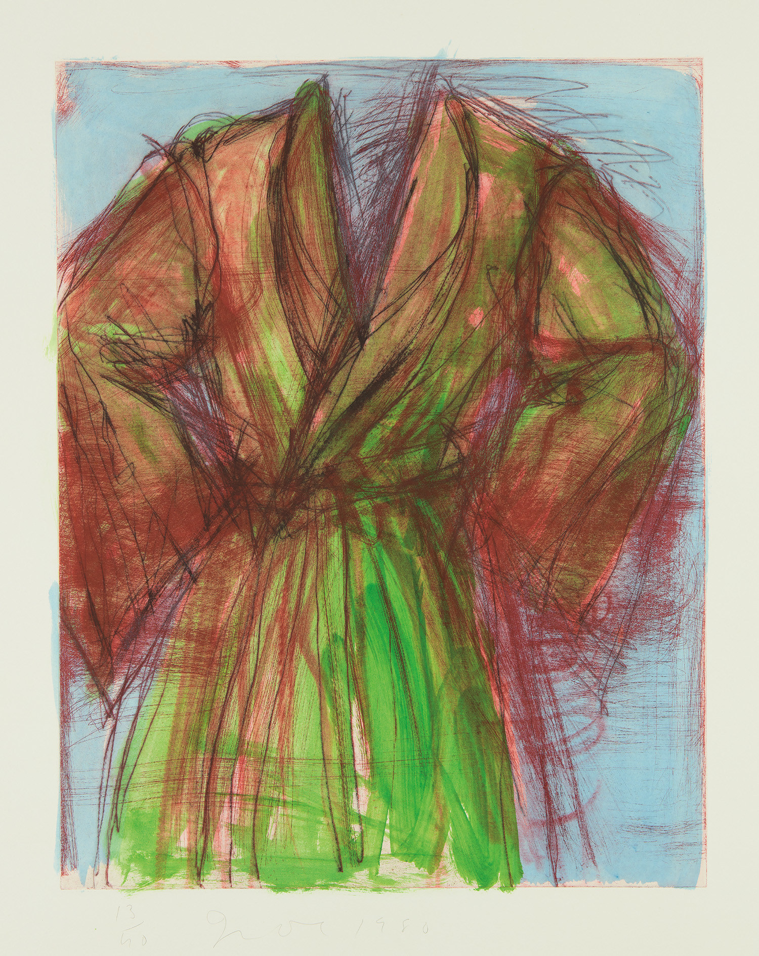 Jim Dine — Printing Outdoors