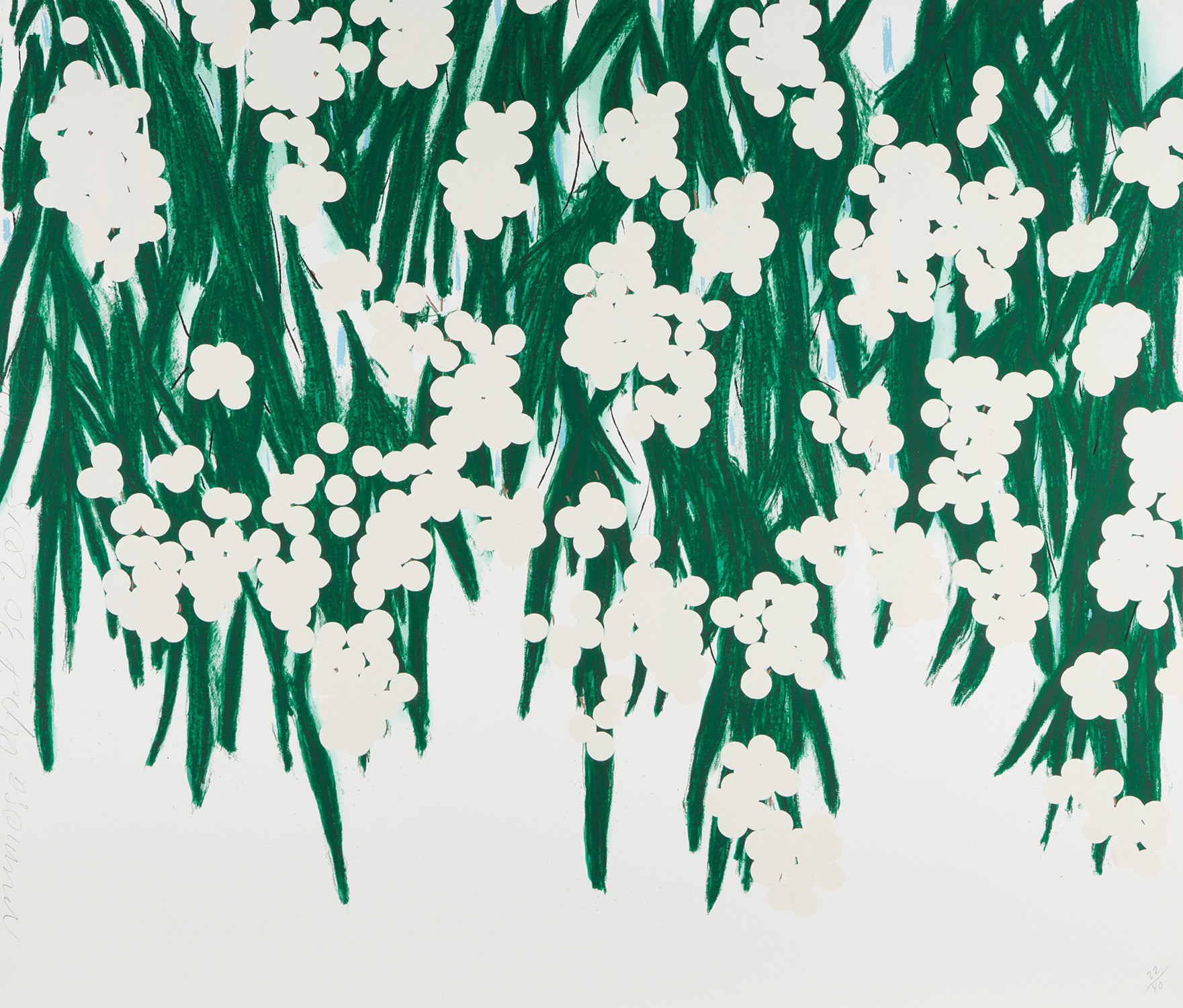 Donald Sultan — Mimosa, April 30, 2015