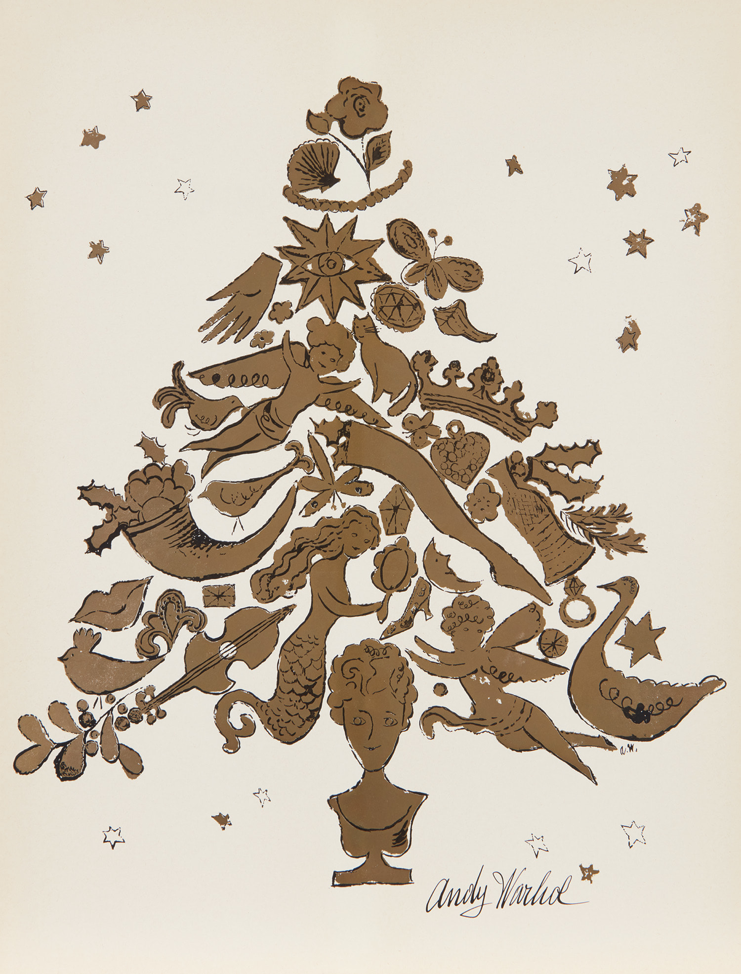 Andy Warhol — Christmas Tree