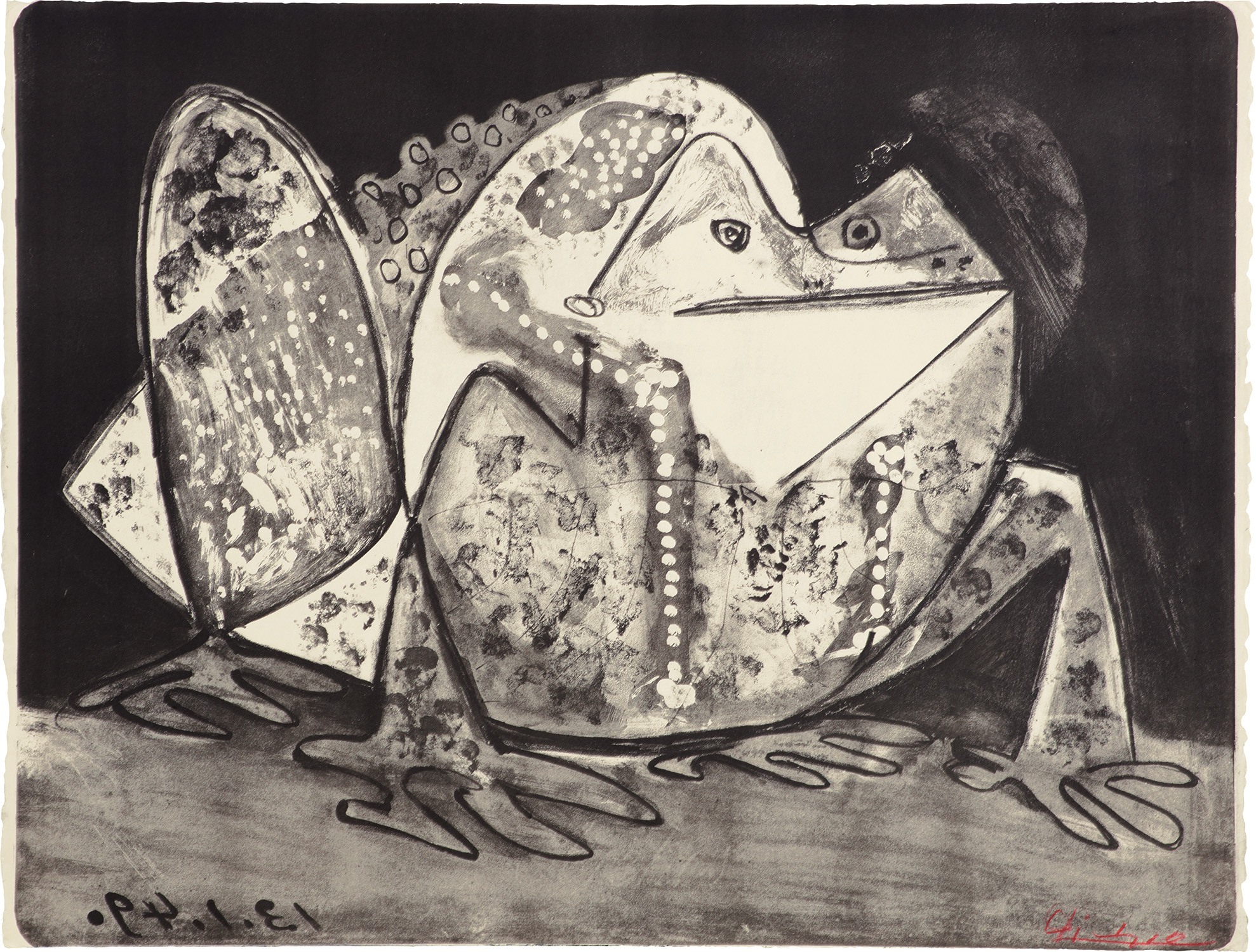 Pablo Picasso — Le Crapaud (The Toad)