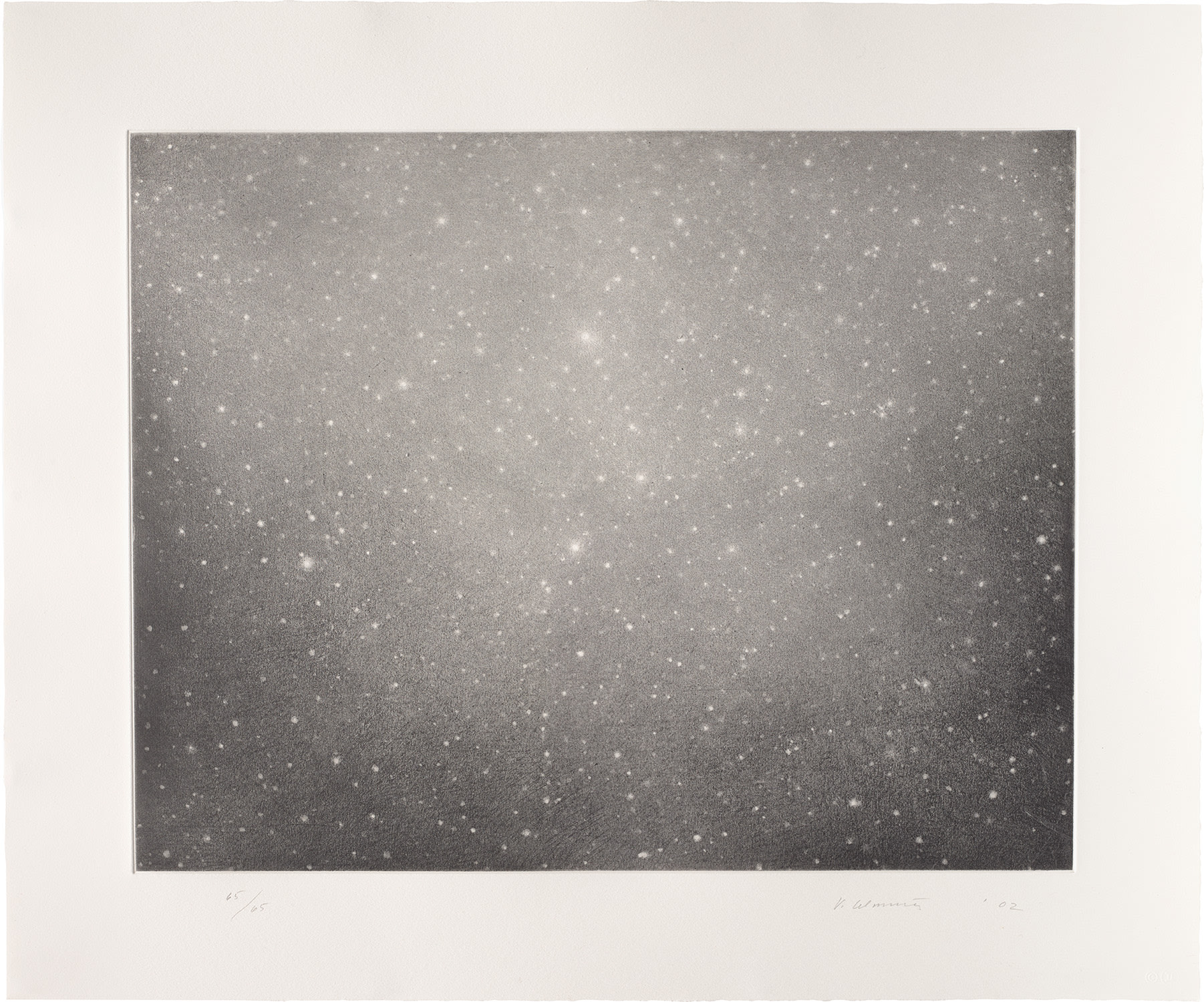 Vija Celmins — Night Sky 3