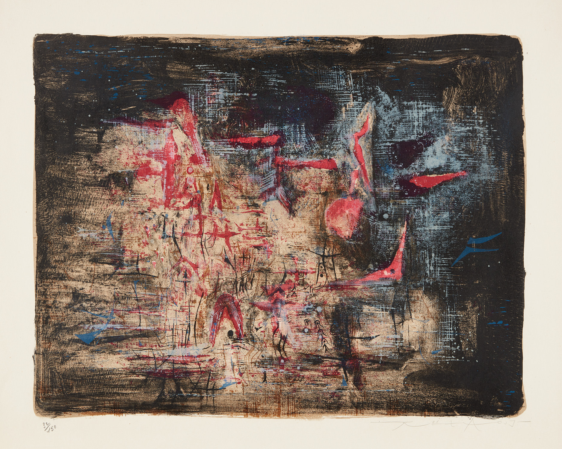 Zao Wou-Ki — Nocturne