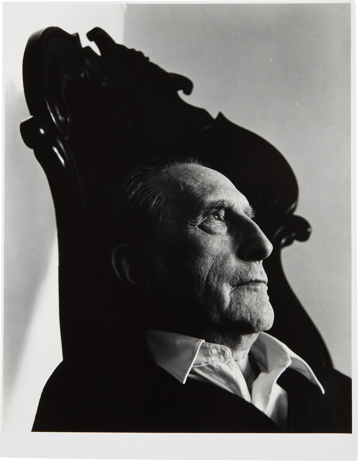 Arnold Newman — Marcel Duchamp, New York City