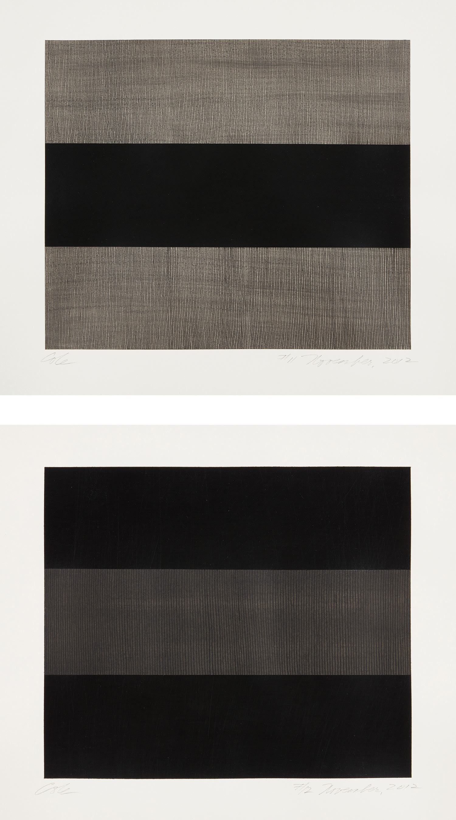 #11 November; and #12 November