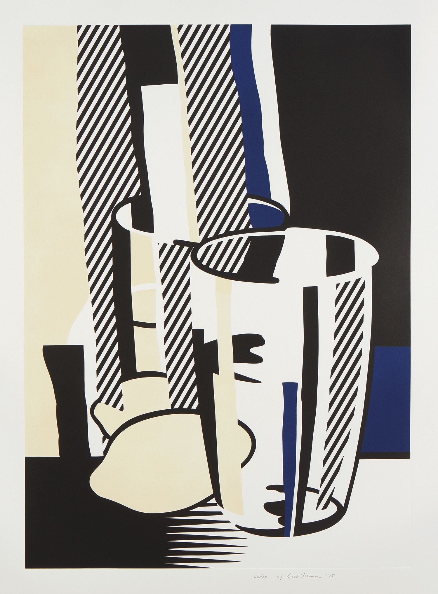 Roy Lichtenstein — Before the Mirror, from Mirrors of the Mind portfolio