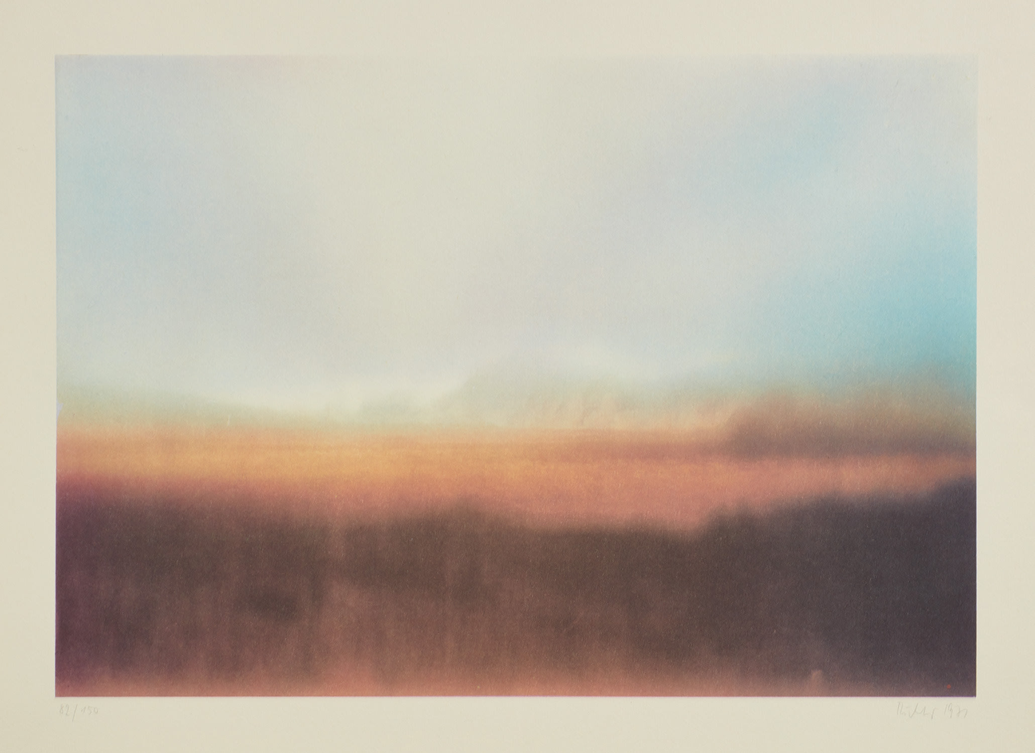 Gerhard Richter — Teydelandschaft