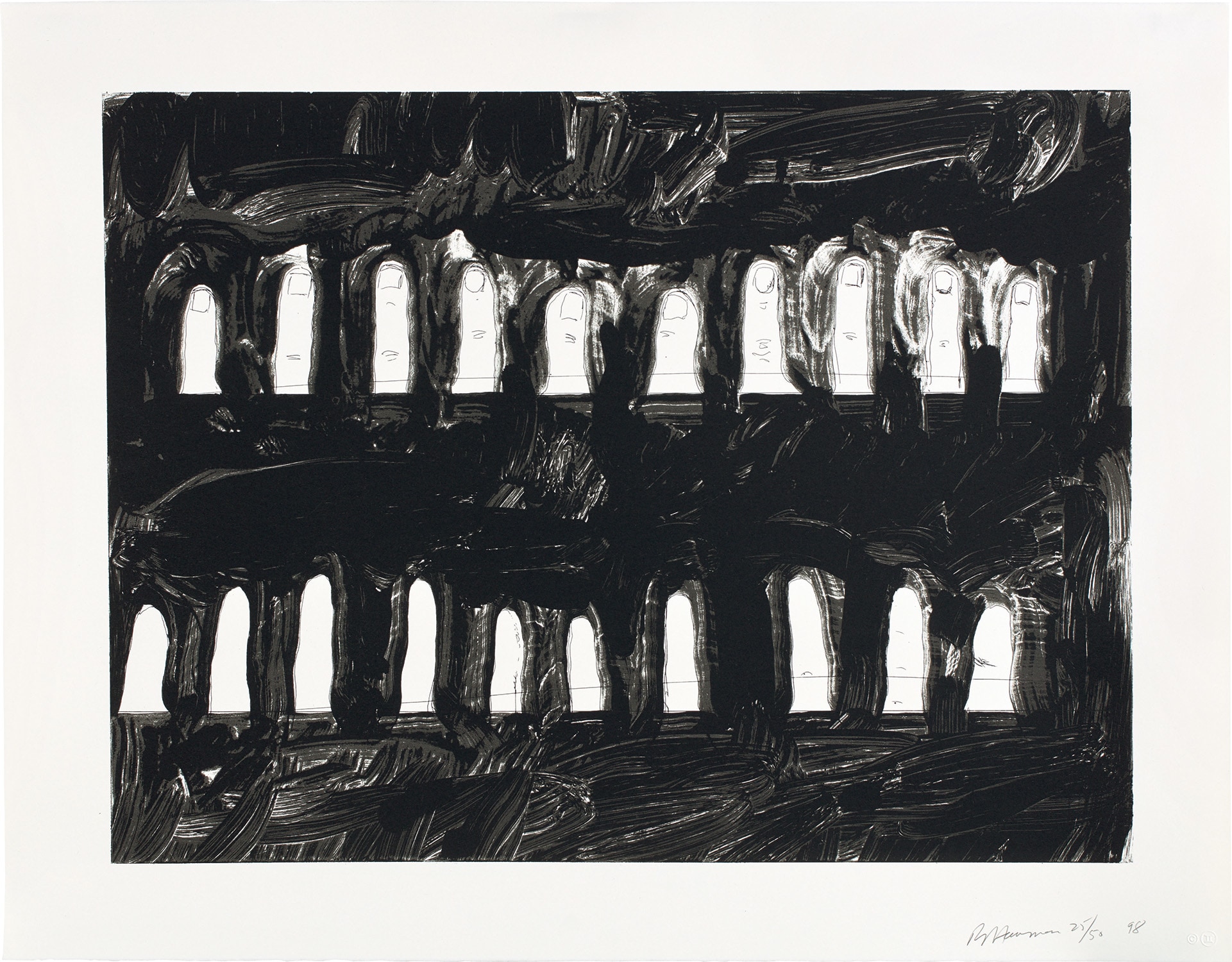 Bruce Nauman — Verso Recto (State I)