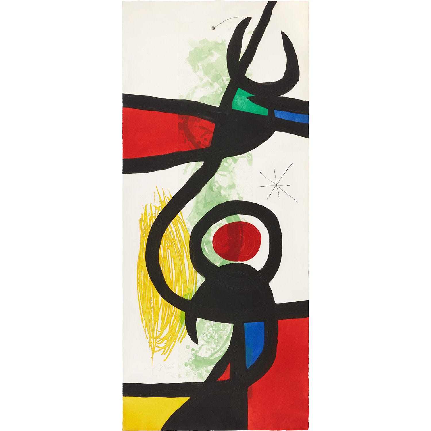 Joan Miró — Les Grandes manœuvres (The Great Maneuvers) (D. 575)