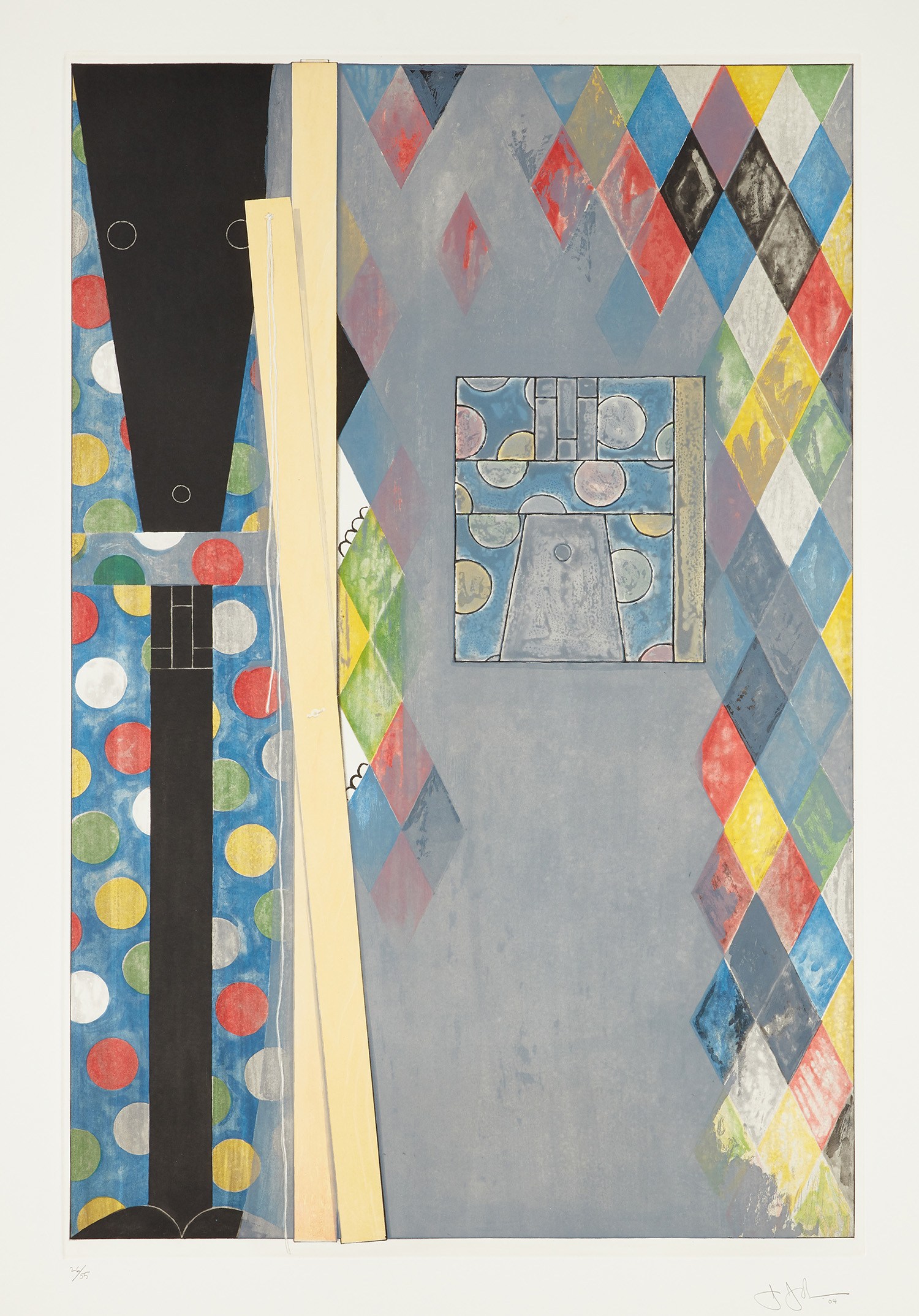 Jasper Johns — Bushbaby