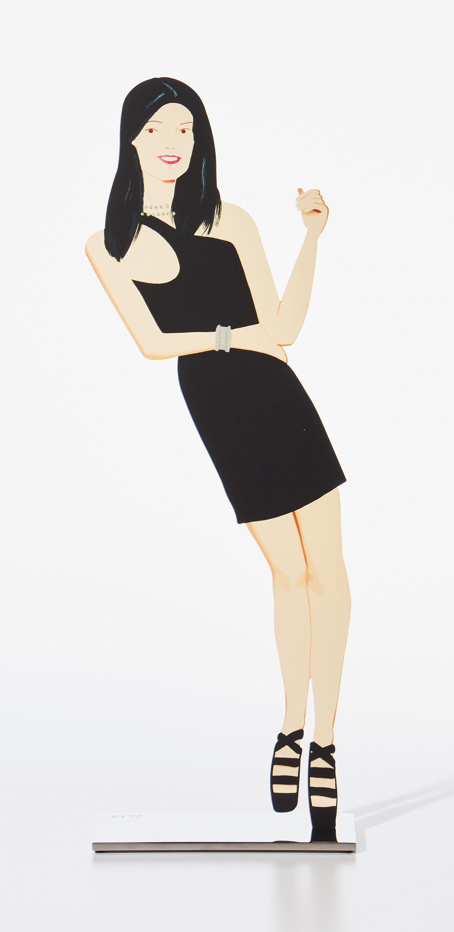 Alex Katz — Black Dress (Yi)