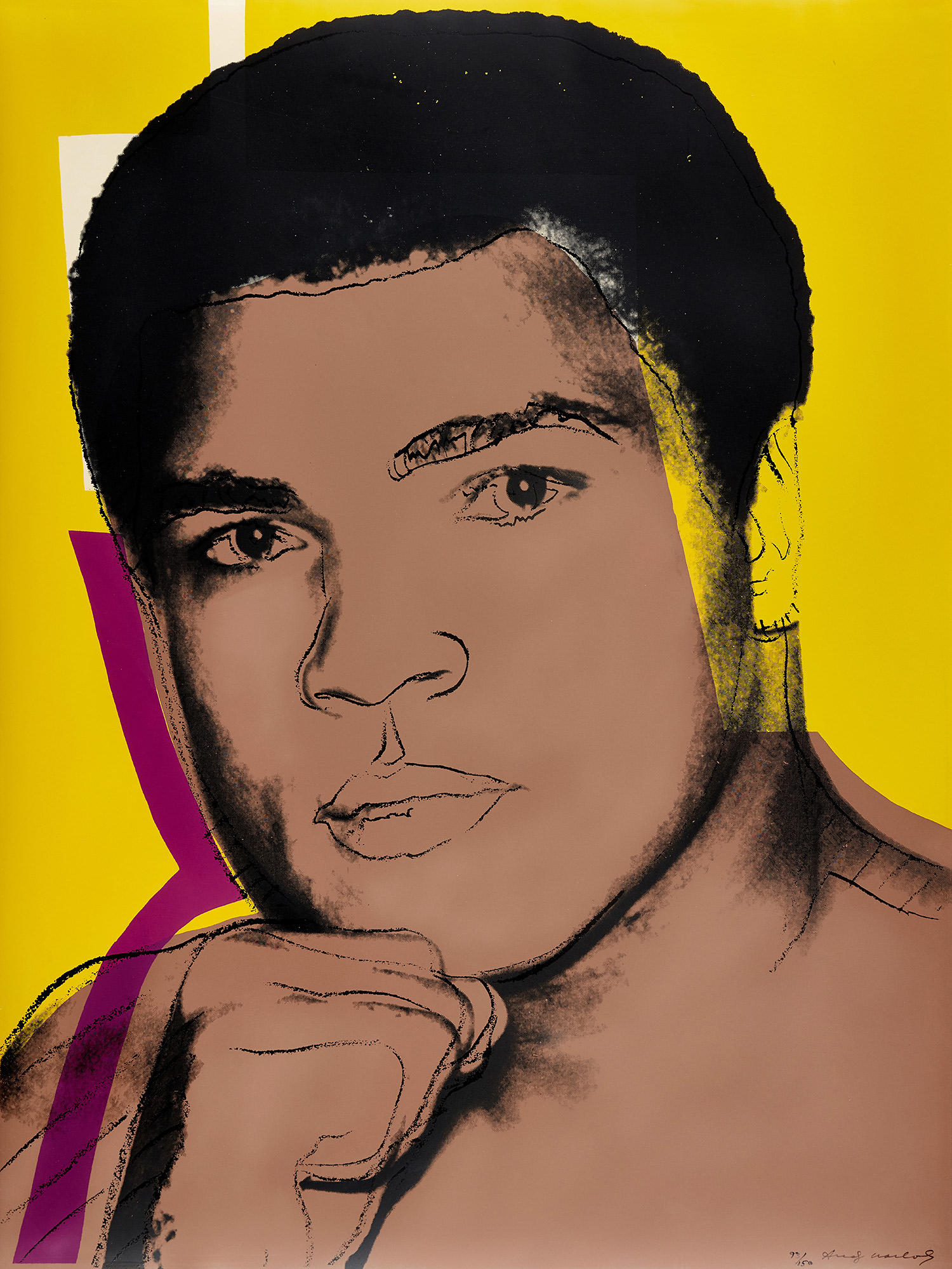 Andy Warhol — Muhammad Ali (F. & S. 182)