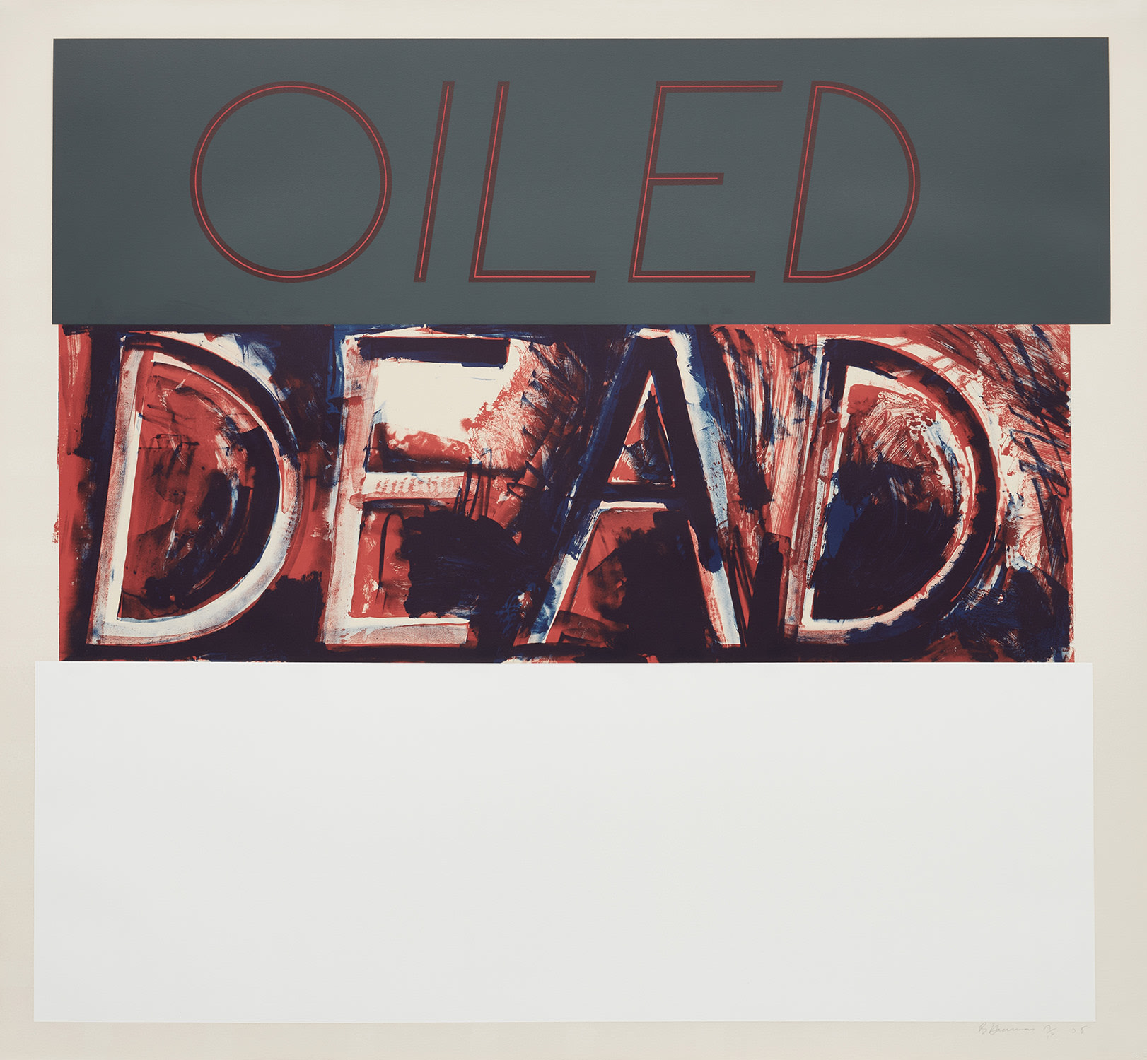 Oiled Dead (State), from Sundry Obras Nuevas (G. 608, C. 34)