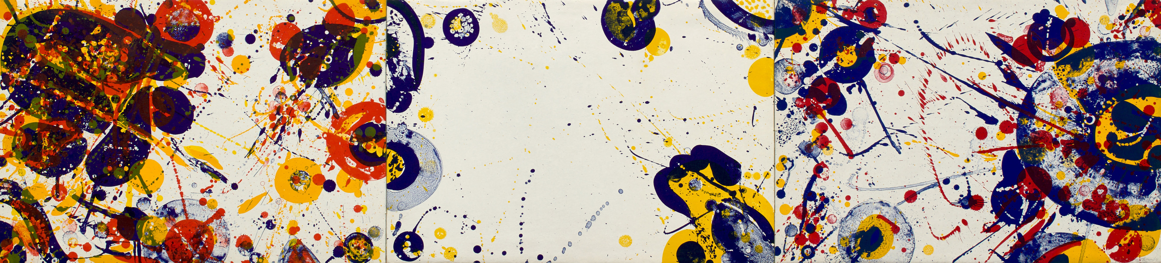 Sam Francis — An Other Set – Y (Triptych), from the Pasadena Box (L. L66)