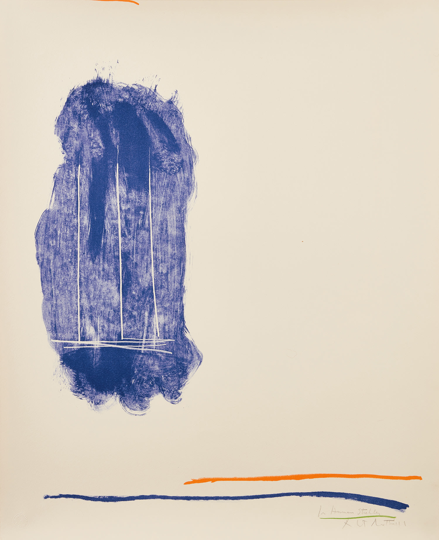 Robert Motherwell — Lines for St. Gallen (E. & B. 108)