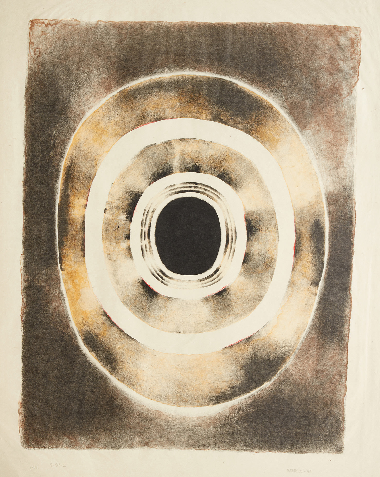Lee Bontecou — Sixth Stone I (S. 6, F. 6-A)