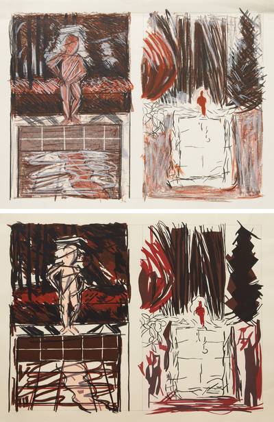 In the Garden #40: Panel A; and Panel C (see O. M. 11)