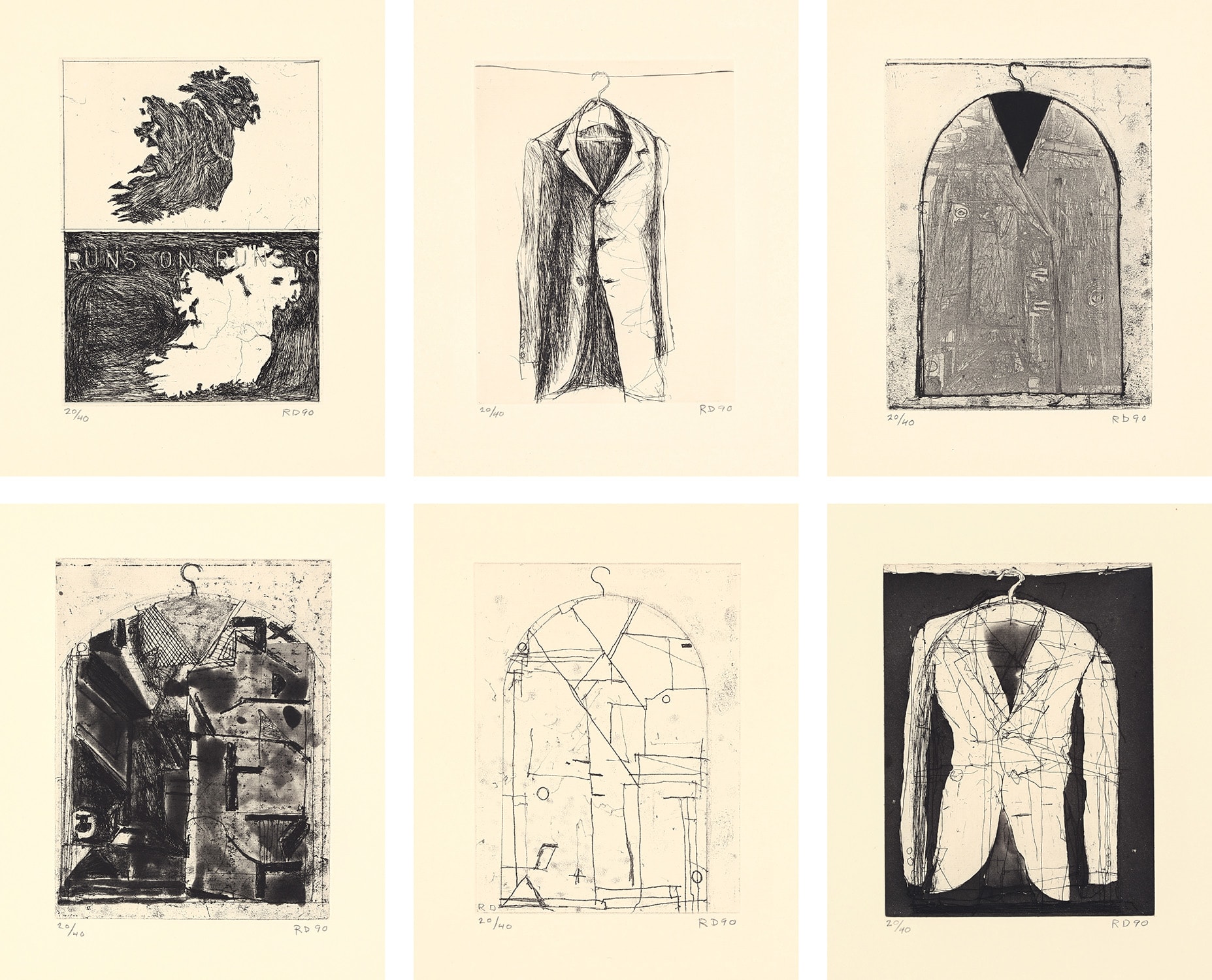 Richard Diebenkorn — Poems of W. B. Yeats