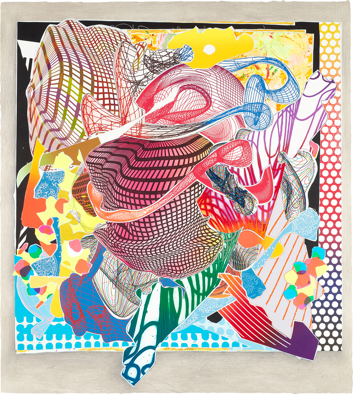Frank Stella — Feneralia, from Imaginary Places (A. & K. 228)