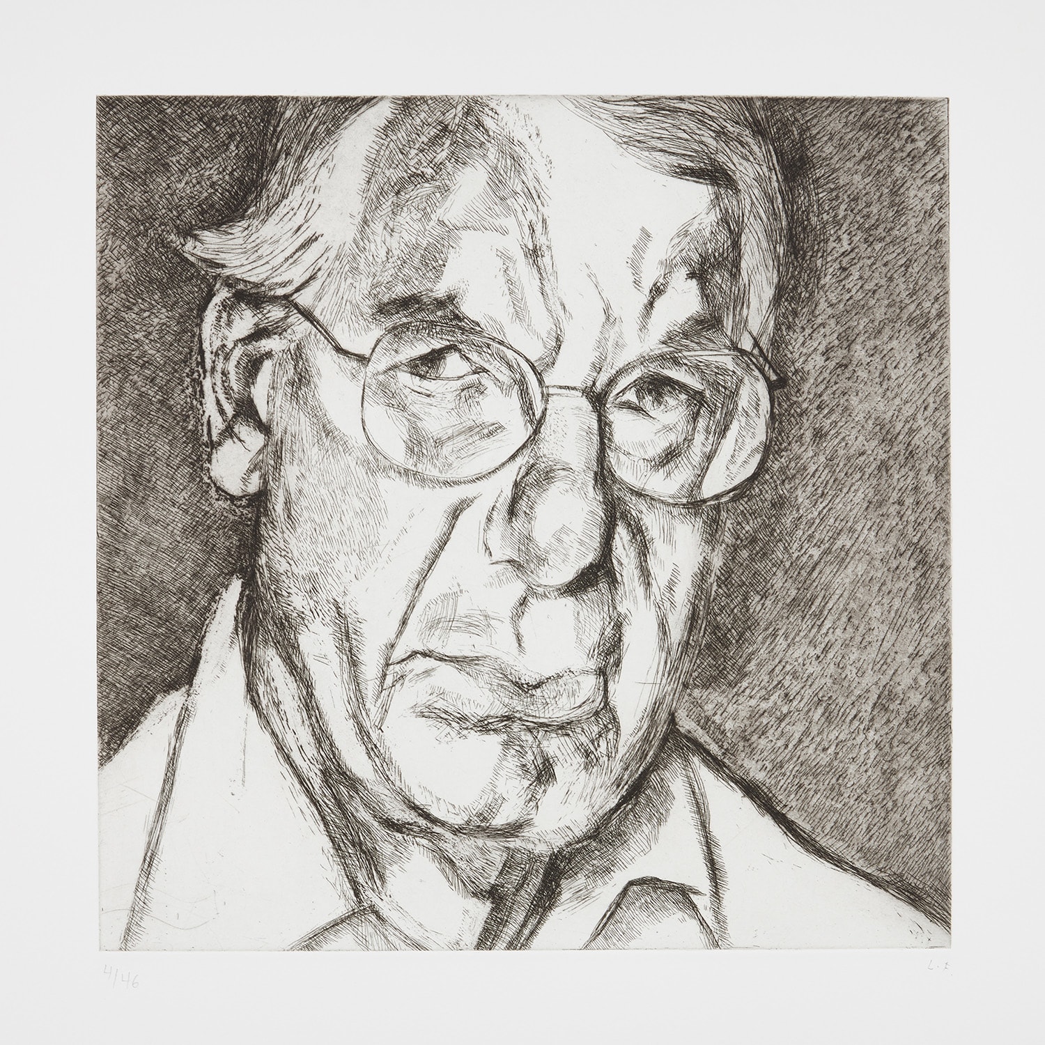 Lucian Freud — The New Yorker (F. 84)