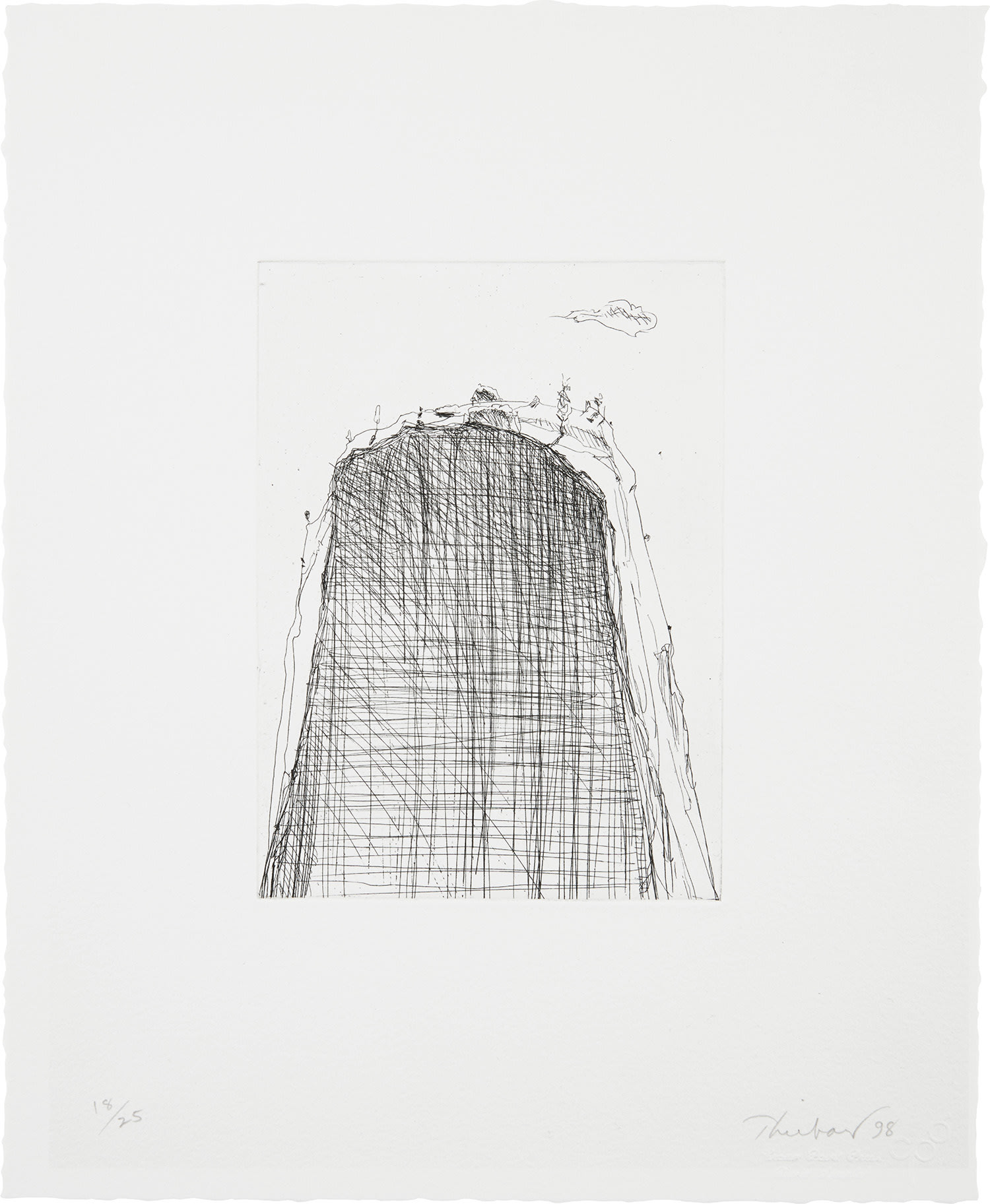 Wayne Thiebaud — Mountain Cloud