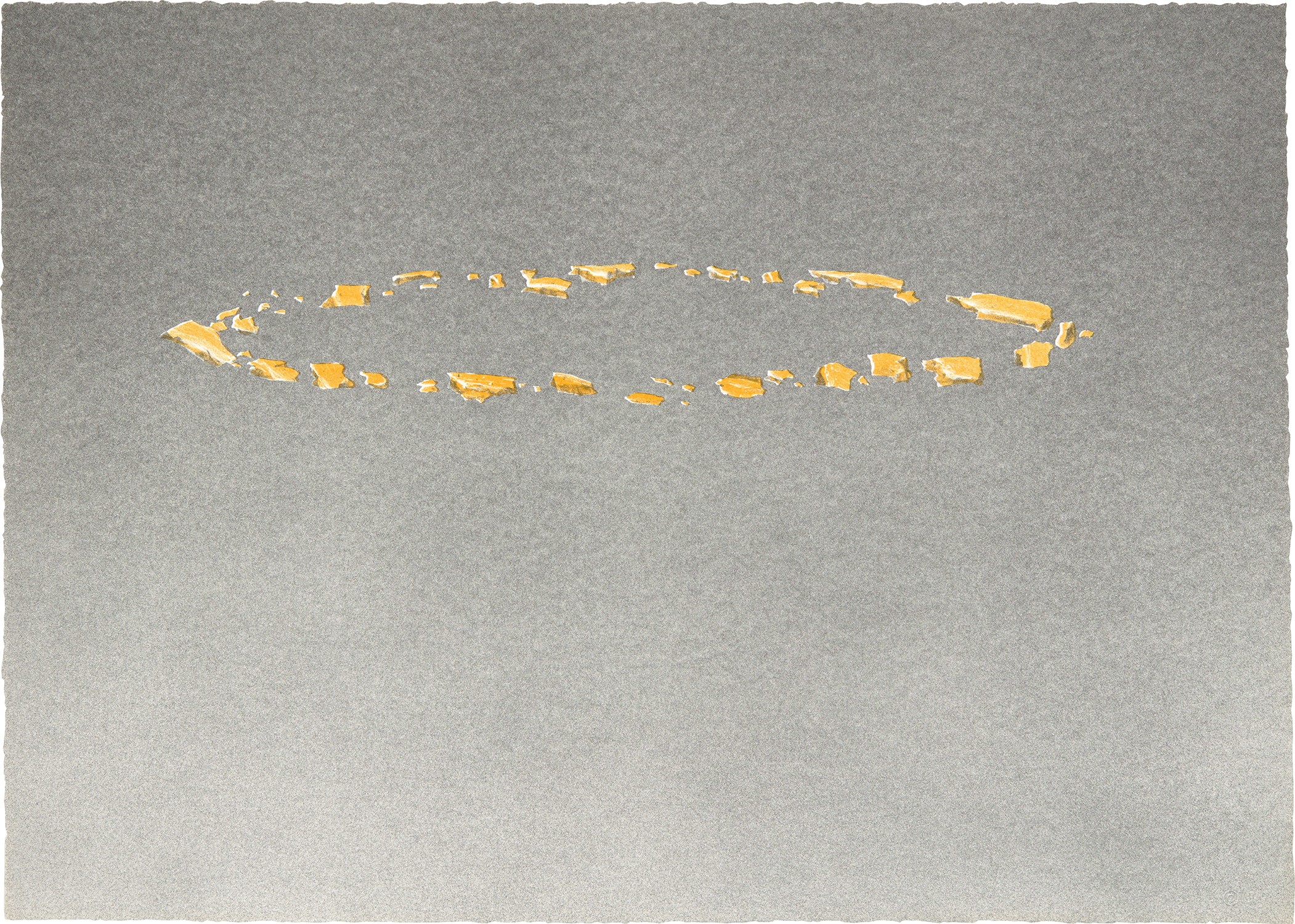 Ed Ruscha — Cheese Oval, from Various Cheeses (G. 723, E. 93)