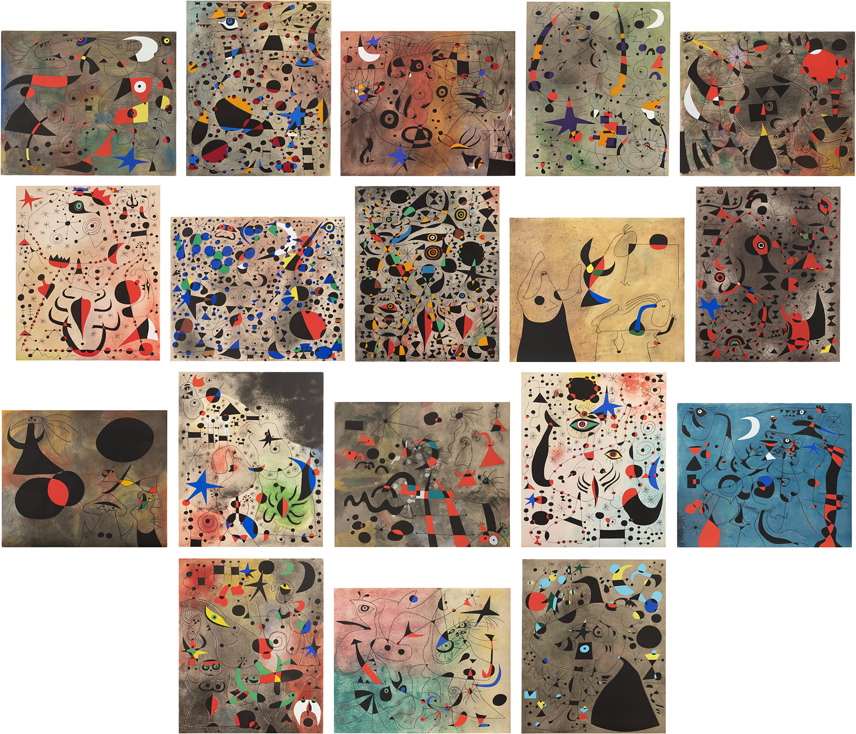 Joan Miró — Constellations (M. 260, C. bks 58)