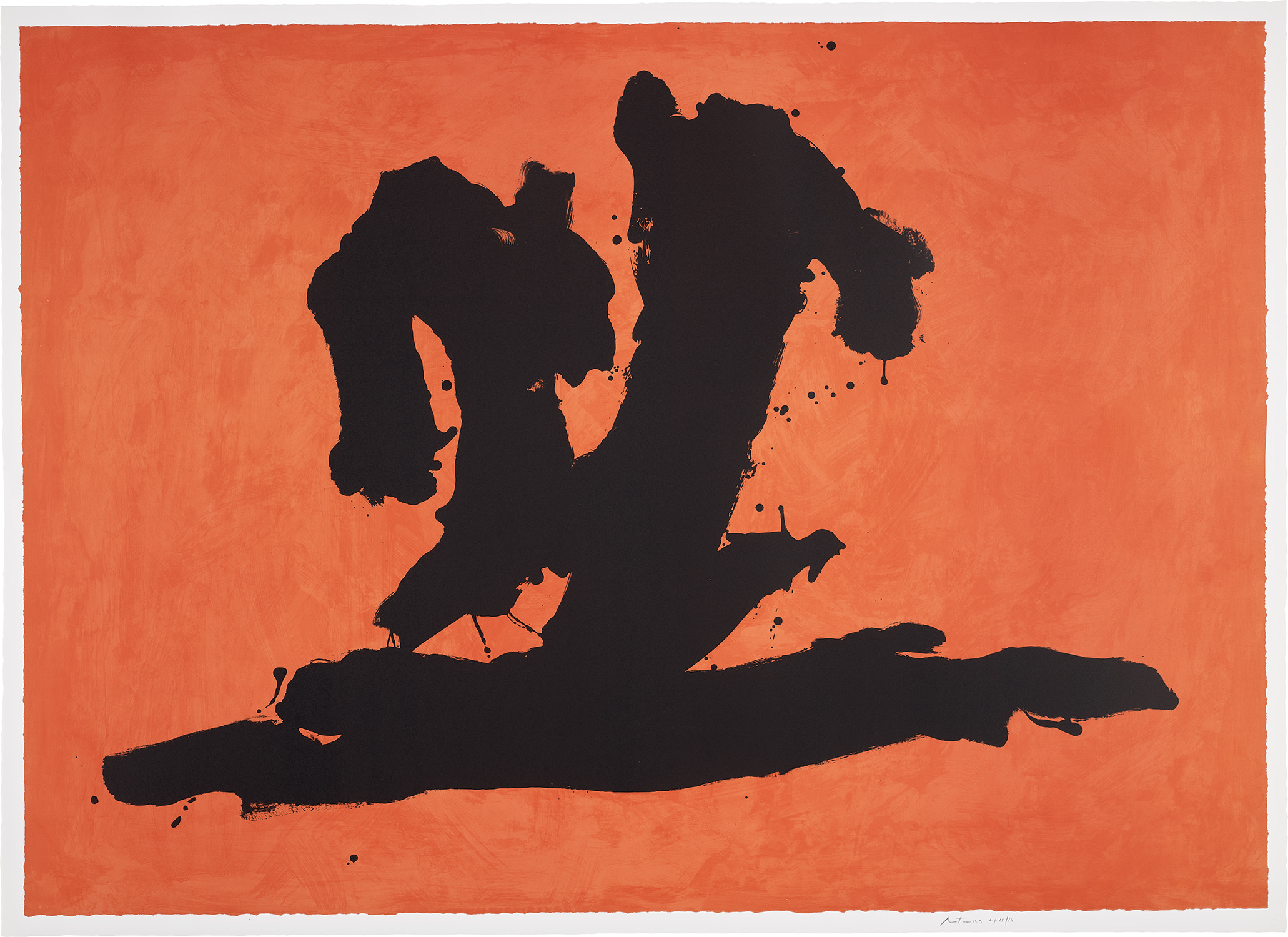 Robert Motherwell — Wave (E. & B. 475)