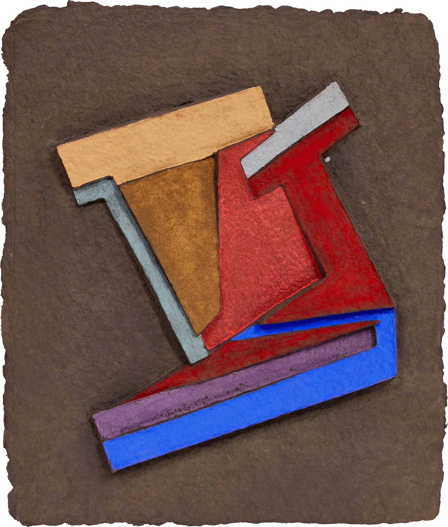 Frank Stella — Olyka (III), from the Paper Relief Project (T. 544, A. & K. 106.3)