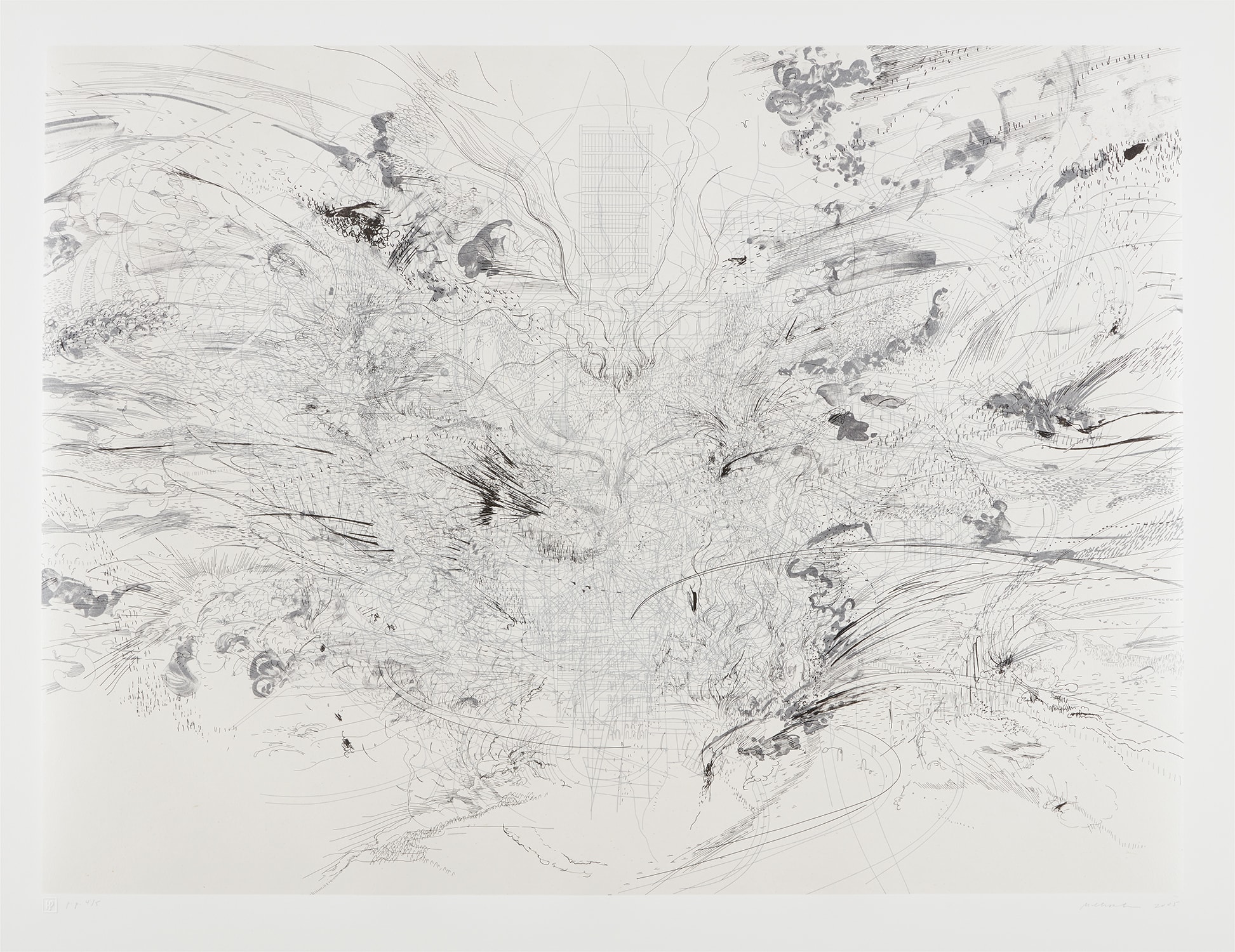 Julie Mehretu — Entropia (construction)