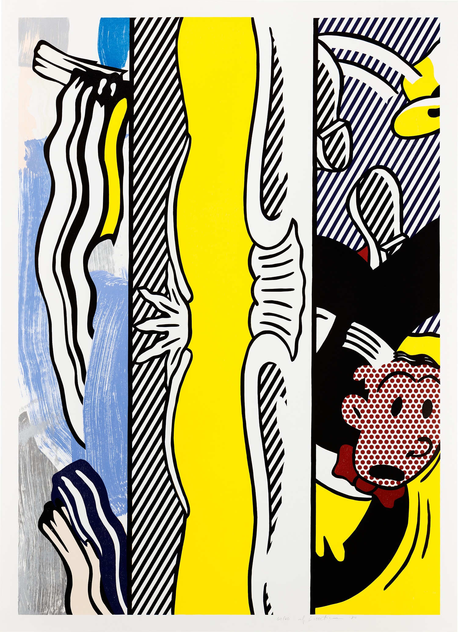 Roy Lichtenstein — Two Paintings: Dagwood, from Paintings (G. 1146, C. 207)