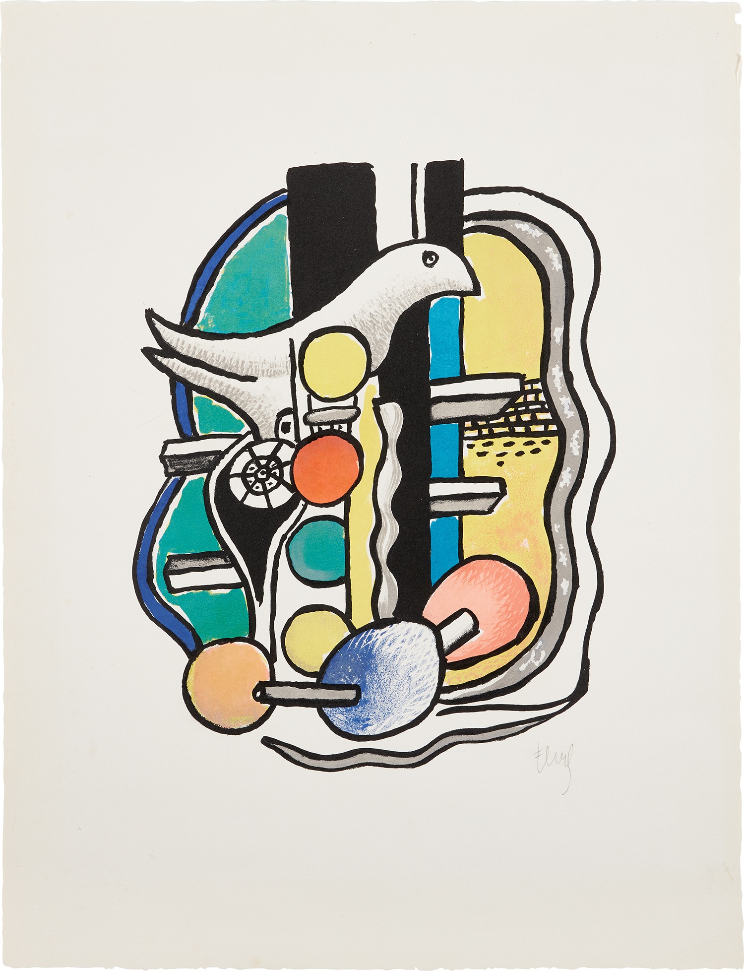 Fernand Léger — La Colombe (The Dove) (S. 115)