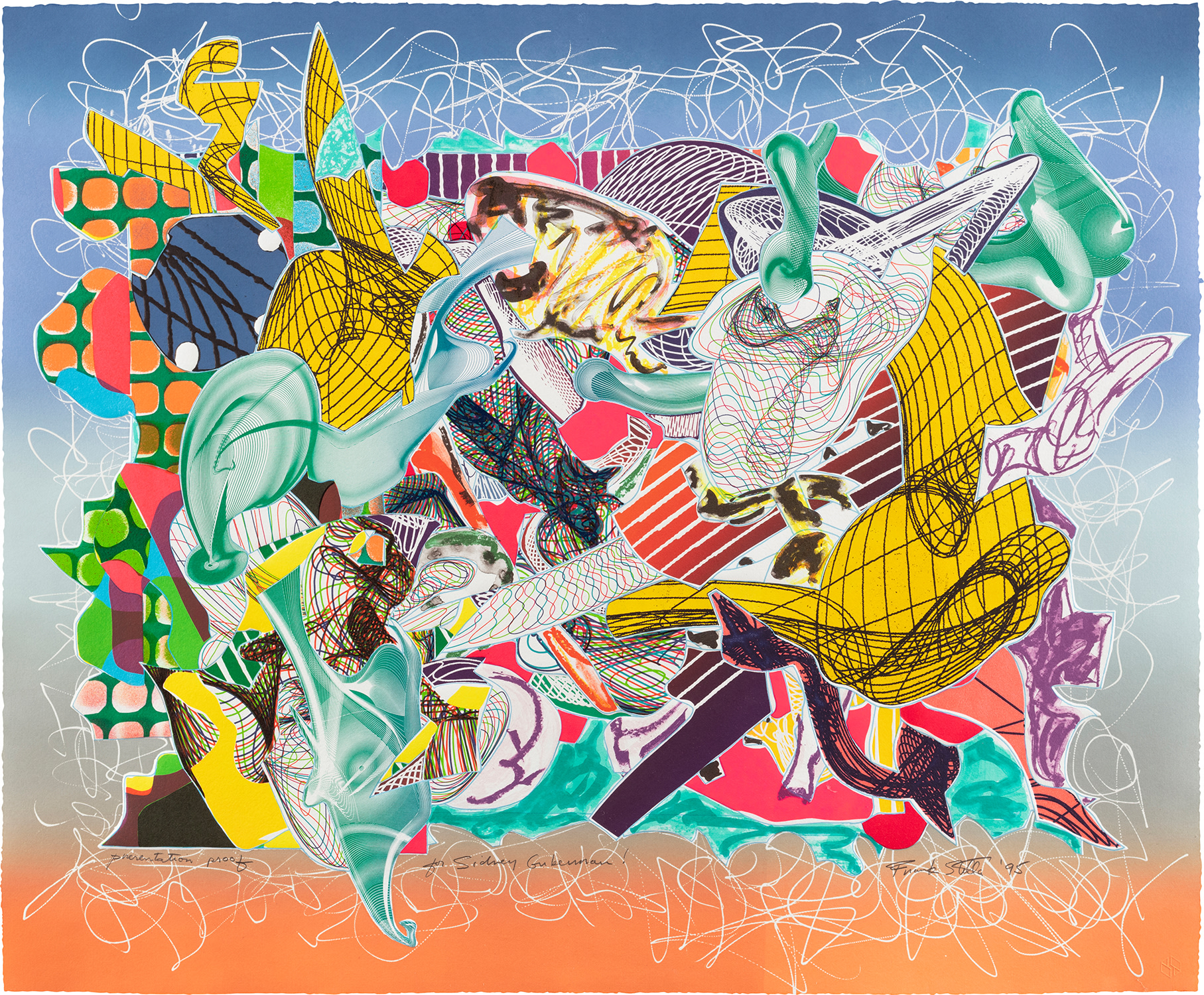 Frank Stella — Spectralia, from Imaginary Places (A. & K. 226)