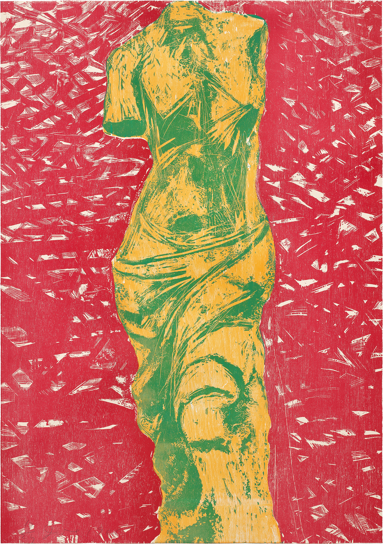 Jim Dine — Nine Views of Winter #9 (D'O. & F. 205)