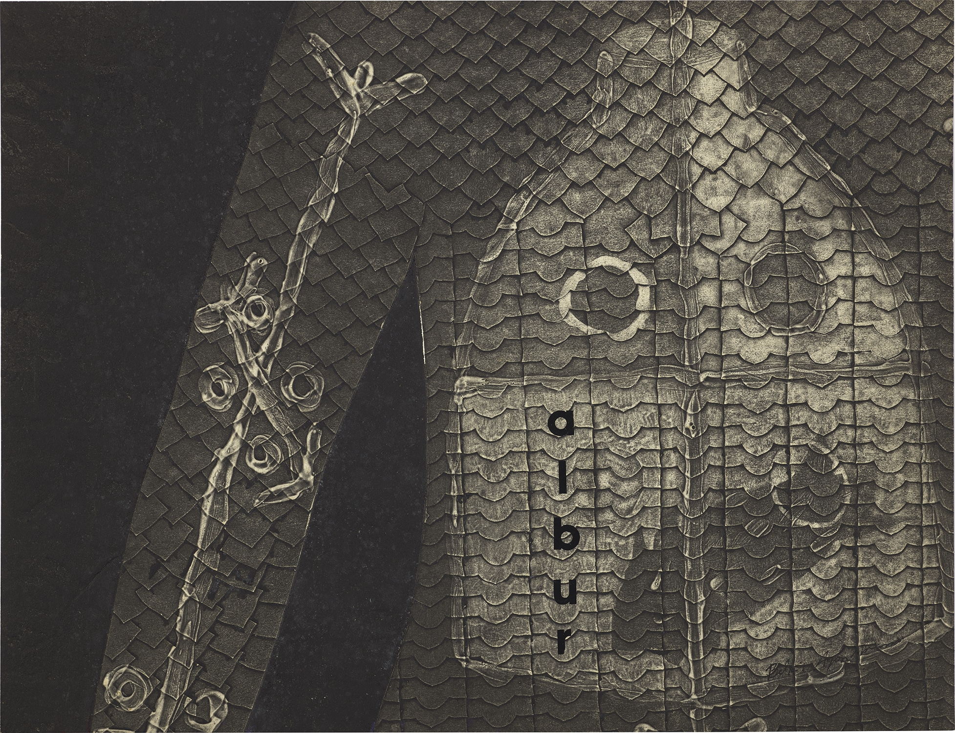 Belkis Ayón — Sin título [Es una portrada para la Revista ALBUR] (A. & V. 89.04)