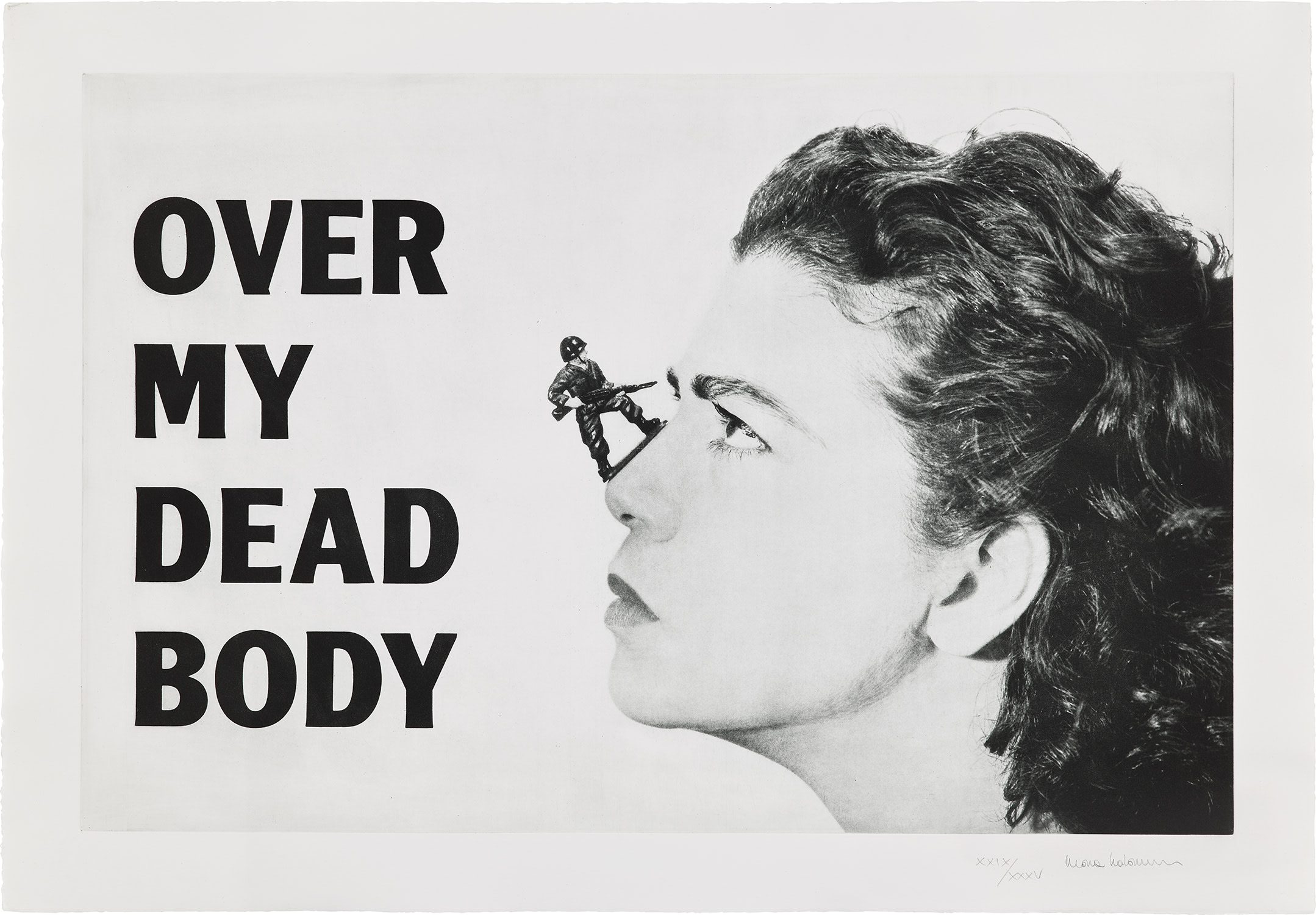 Mona Hatoum — Over my Dead Body