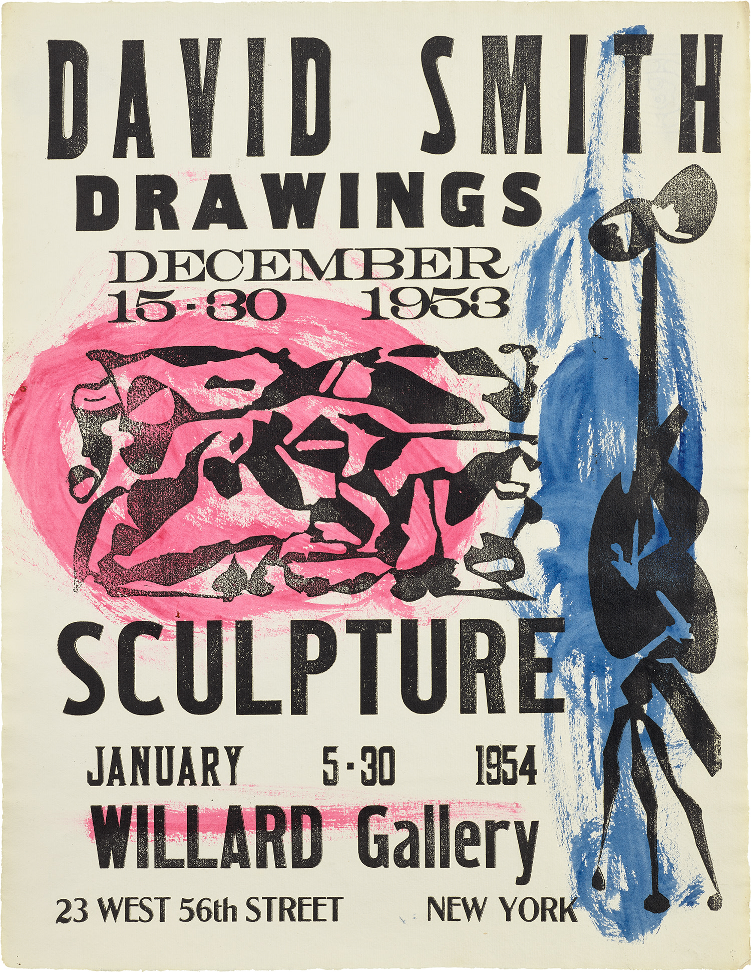 David Smith — Willard Gallery Poster (S. 38)