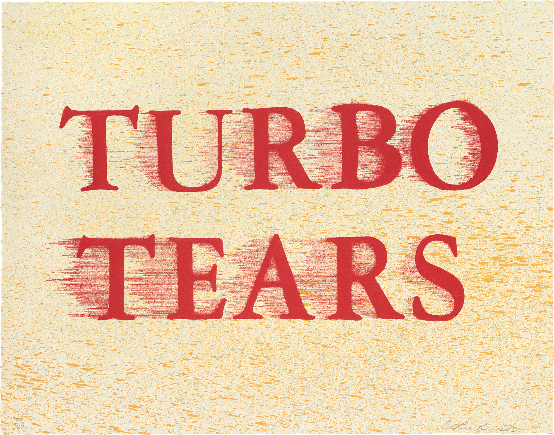 Ed Ruscha — Turbo Tears
